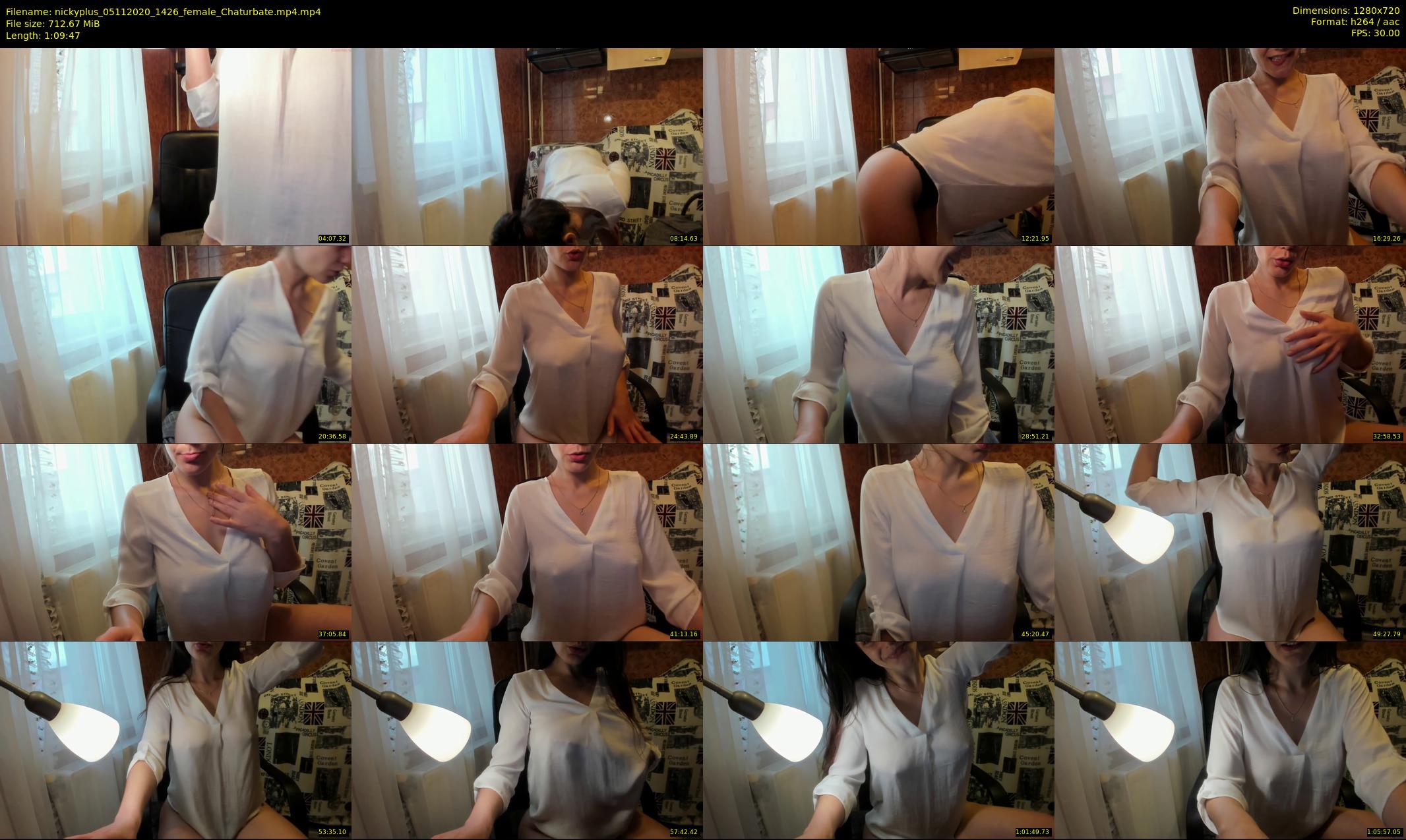 nickyplus — 70 minute Chaturbate couple cam show recording, 720p, Nov 5, 2020