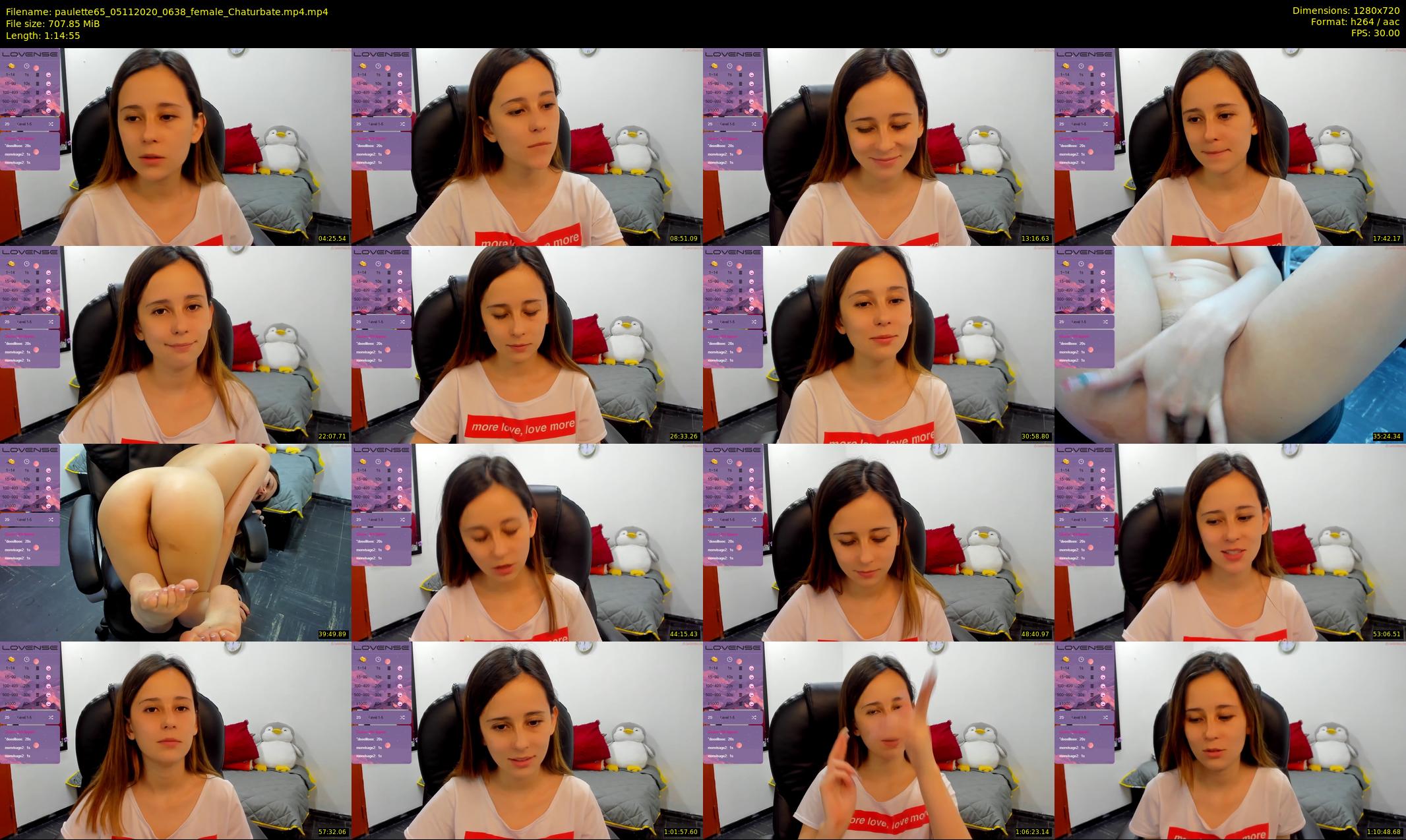 paulette65 — 75 minute Chaturbate female cam show recording, 720p, Nov 5, 2020