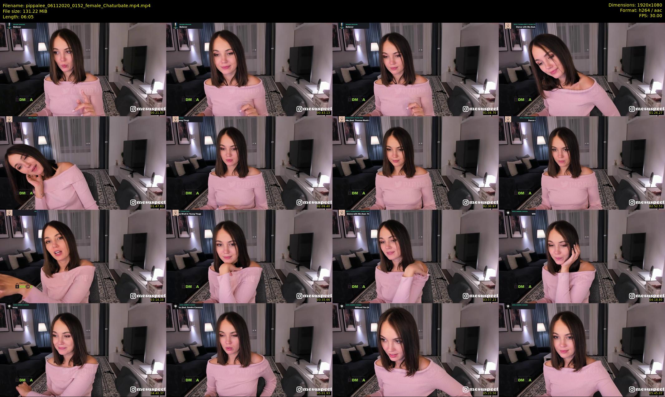 pippalee — 7 minute Chaturbate female cam show recording, 1080p, Nov 6, 2020