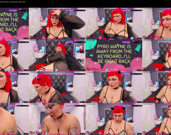 pyrowayne — 59 minute Chaturbate female cam show recording, 720p, Nov 6, 2020