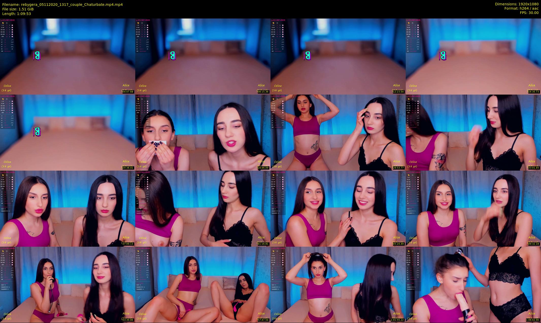 rebygera — 70 minute Chaturbate couple cam show recording, 1080p, Nov 5, 2020