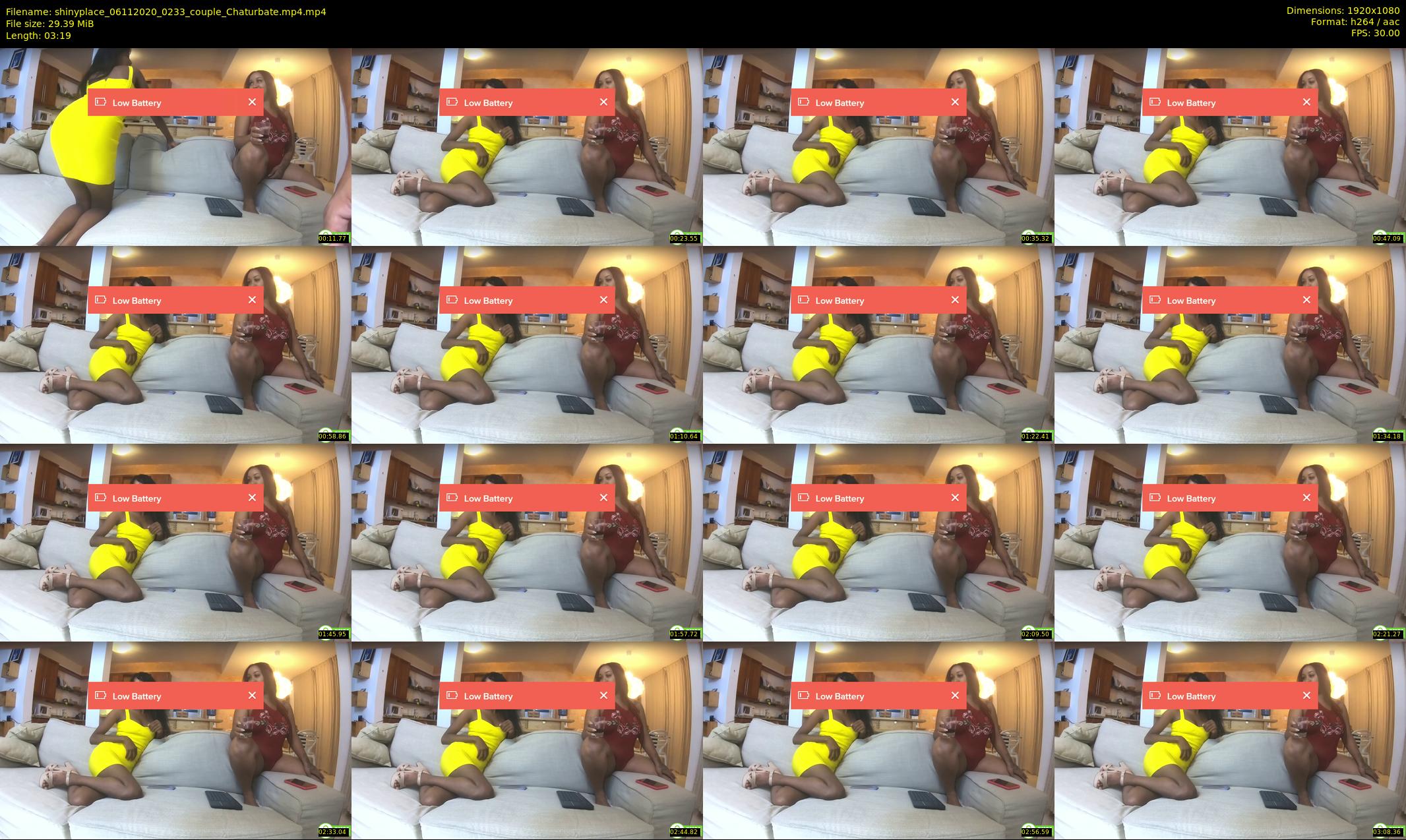 shinyplace — 4 minute Chaturbate couple cam show recording, 1080p, Nov 6, 2020