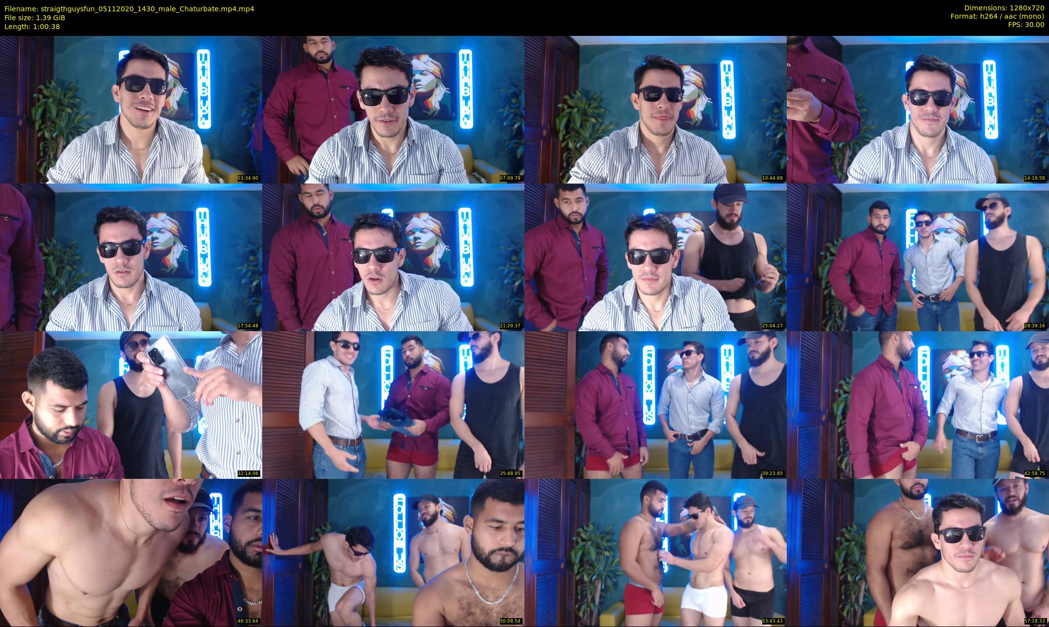 straigthguysfun — 61 minute Chaturbate male cam show recording, 720p, Nov 5, 2020