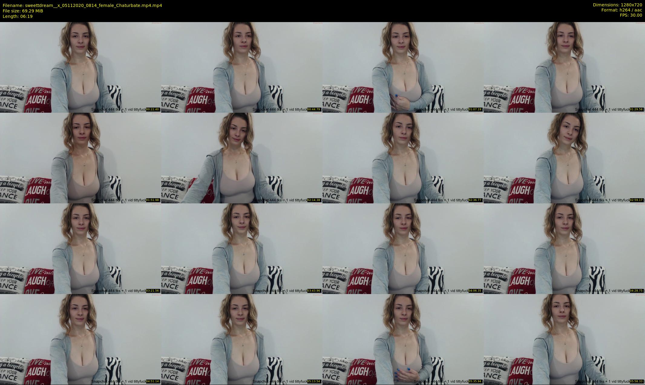 sweettdream__x — 7 minute Chaturbate female cam show recording, 720p, Nov 5, 2020