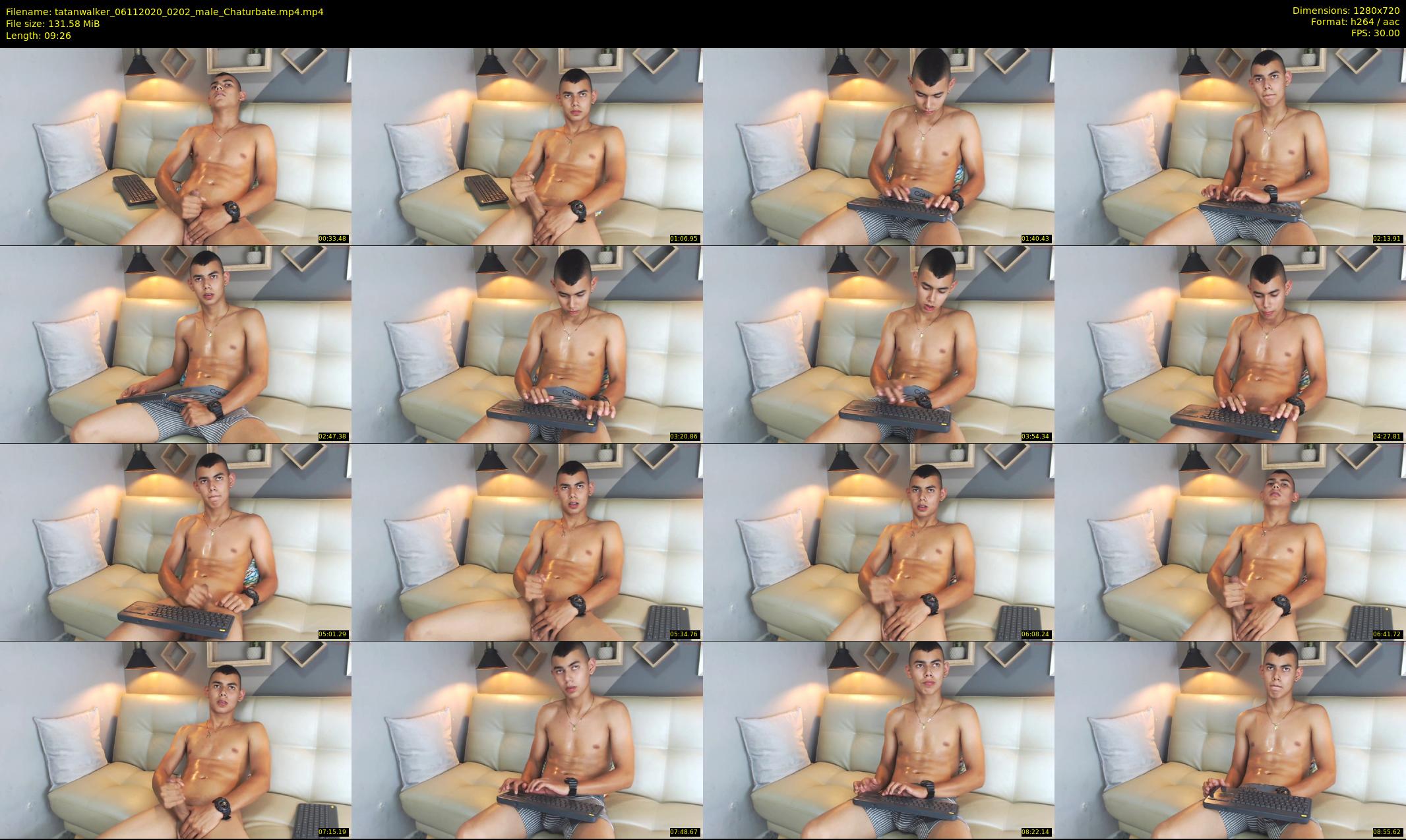 tatanwalker — 10 minute Chaturbate male cam show recording, 720p, Nov 6, 2020