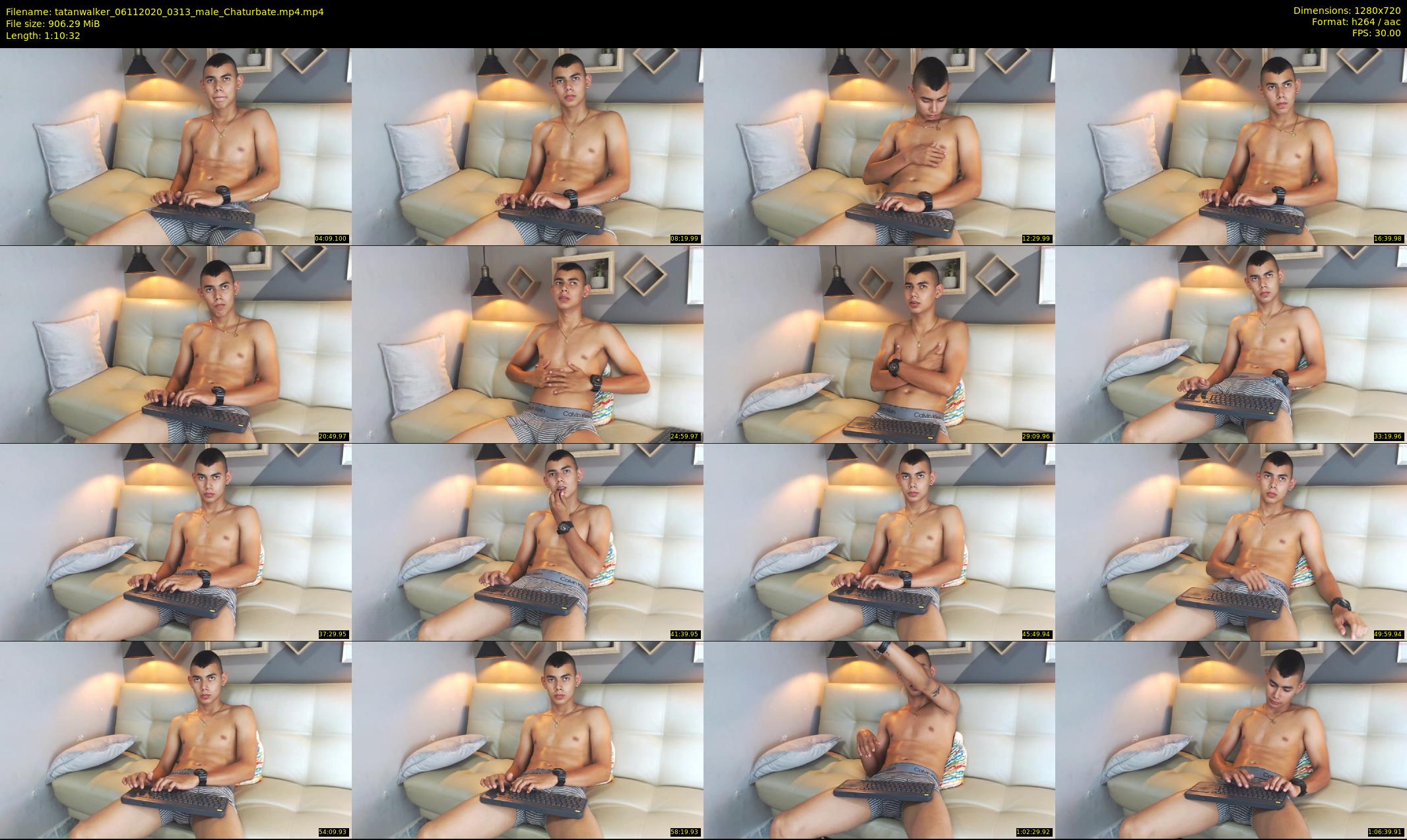 tatanwalker — 71 minute Chaturbate male cam show recording, 720p, Nov 6, 2020