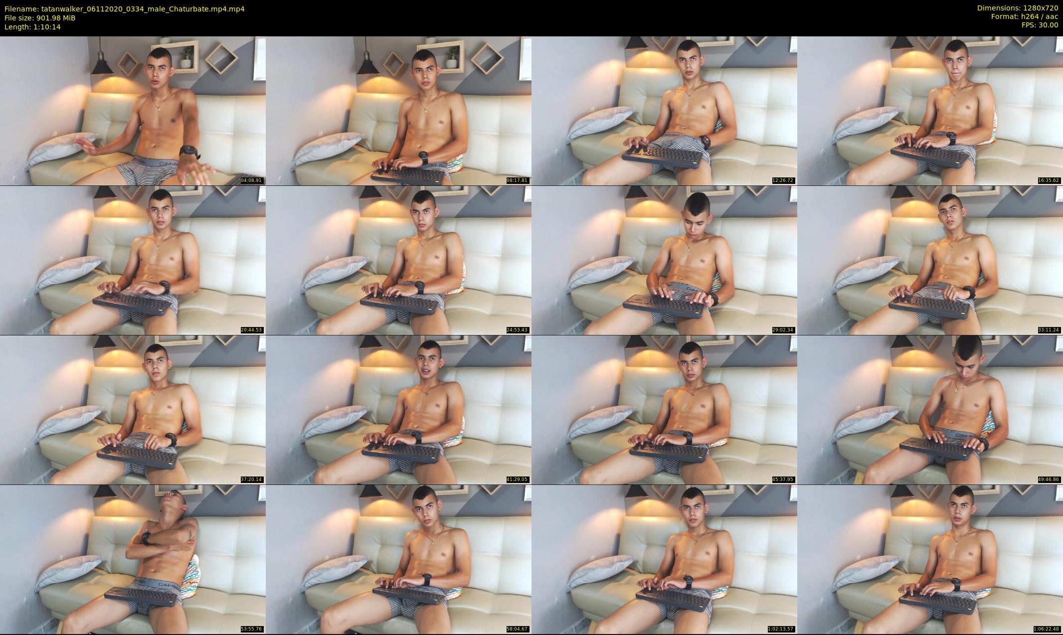 tatanwalker — 71 minute Chaturbate male cam show recording, 720p, Nov 6, 2020