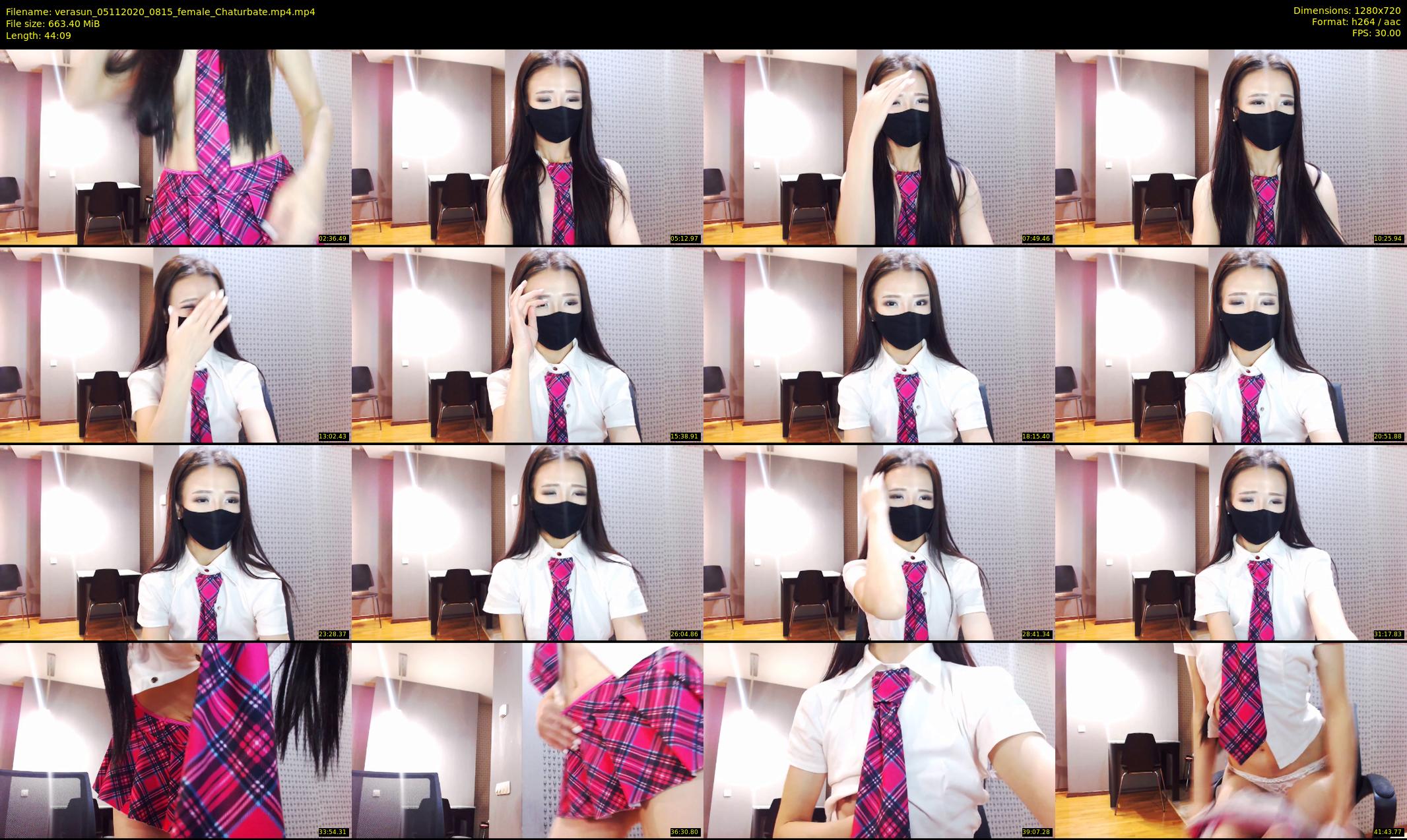 verasun — 45 minute Chaturbate female cam show recording, 720p, Nov 5, 2020