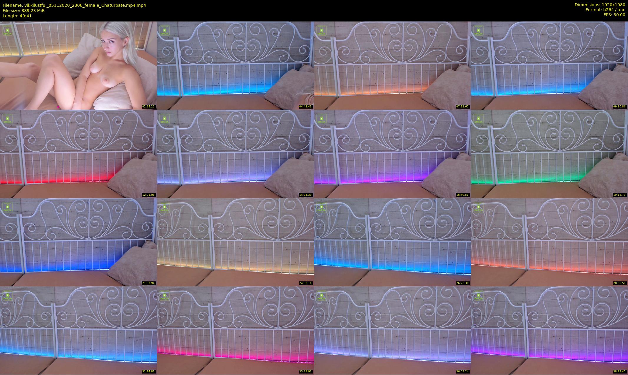 vikkilustful — 41 minute Chaturbate female cam show recording, 1080p, Nov 5, 2020
