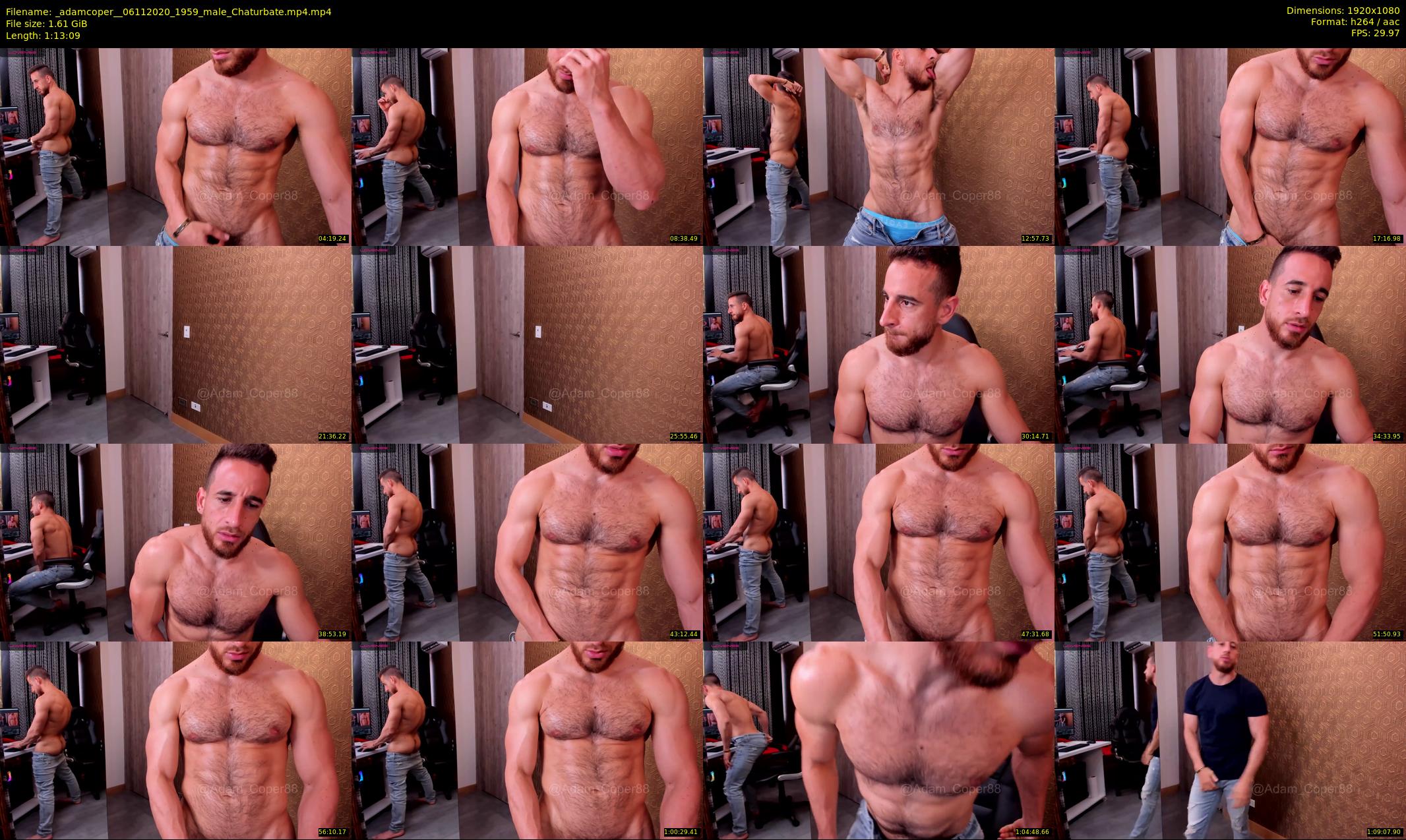 _adamcoper_ — 74 minute Chaturbate male cam show recording, 1080p, Nov 6, 2020