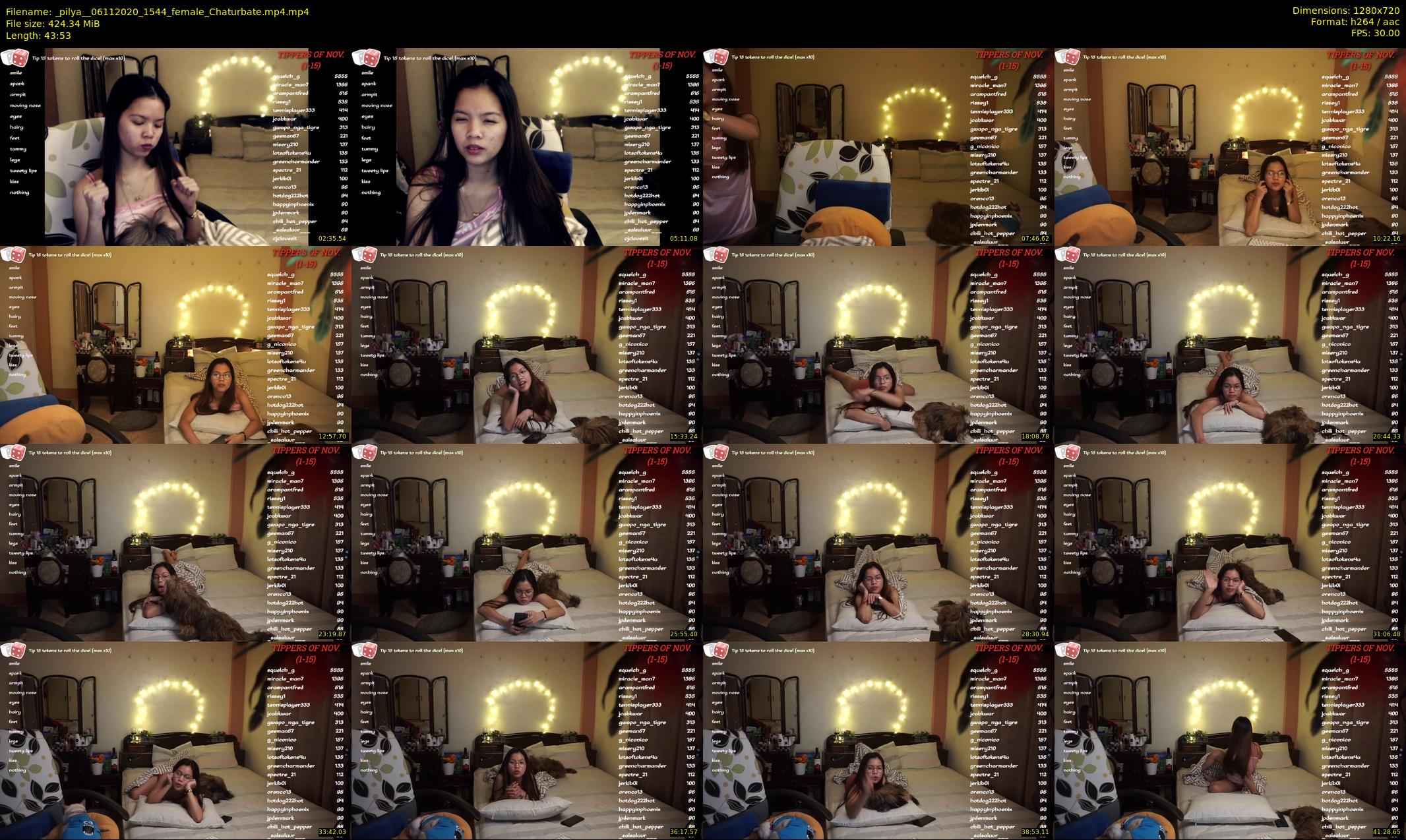 _pilya_ — 44 minute Chaturbate female cam show recording, 720p, Nov 6, 2020