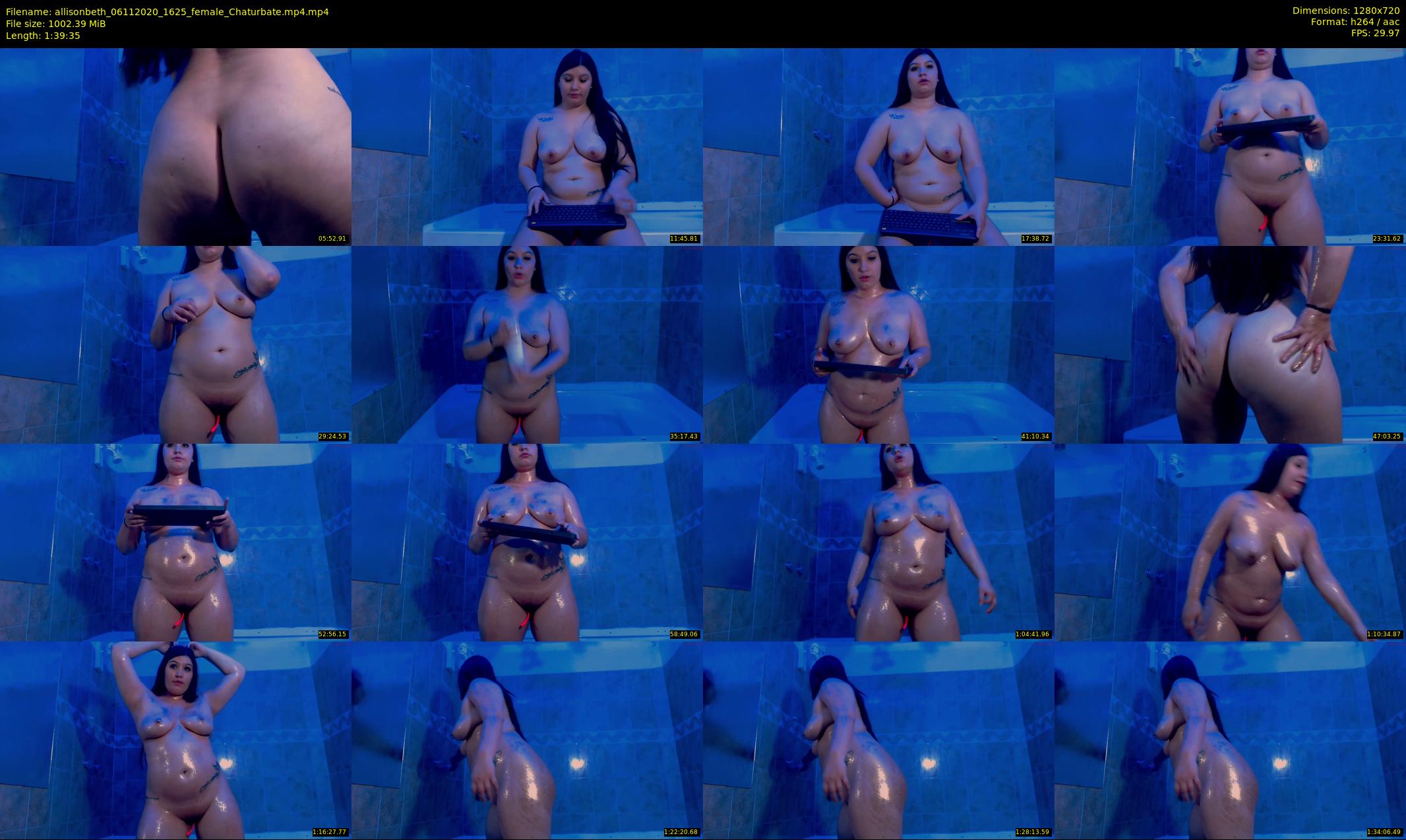 allisonbeth — 100 minute Chaturbate female cam show recording, 720p, Nov 6, 2020