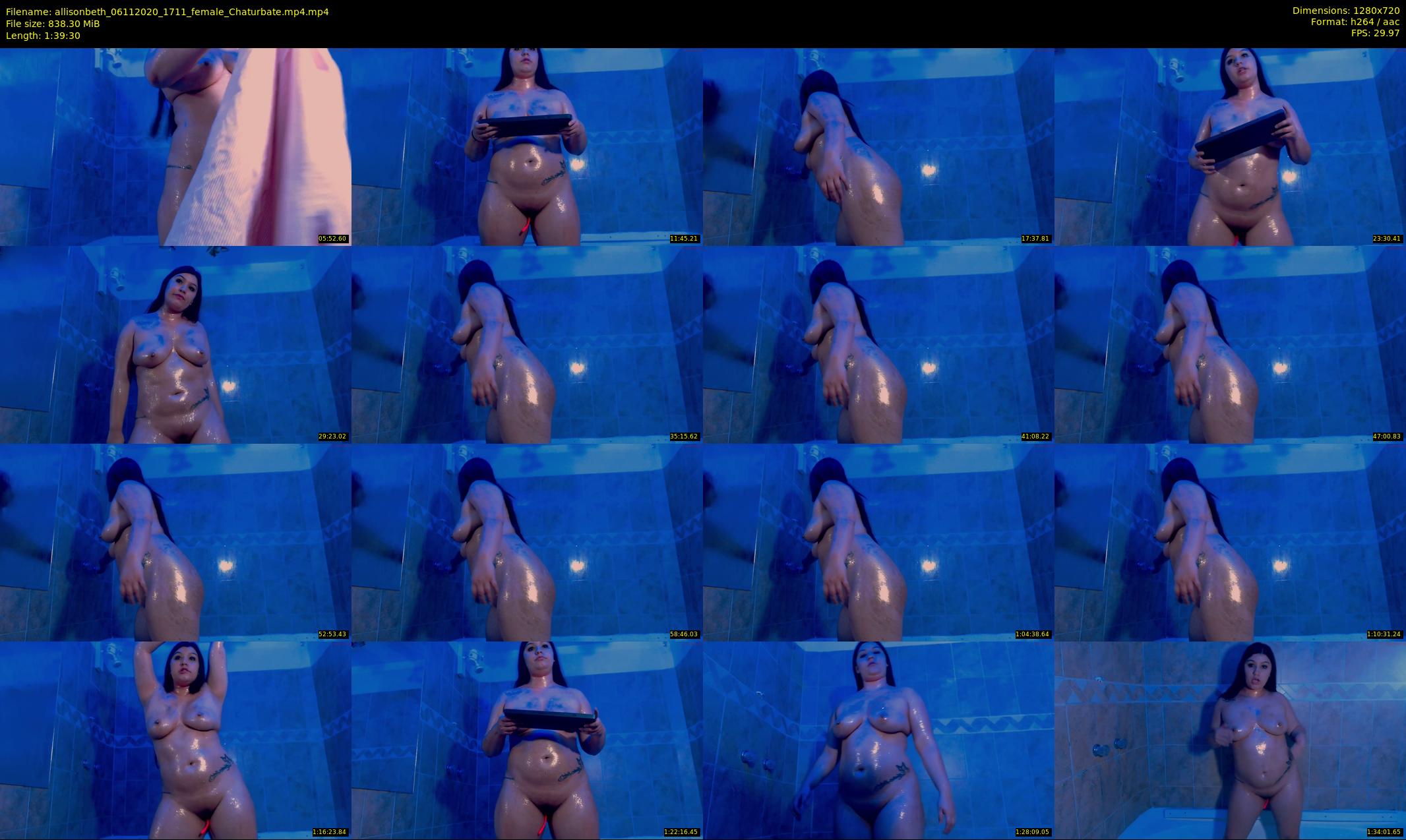 allisonbeth — 100 minute Chaturbate female cam show recording, 720p, Nov 6, 2020