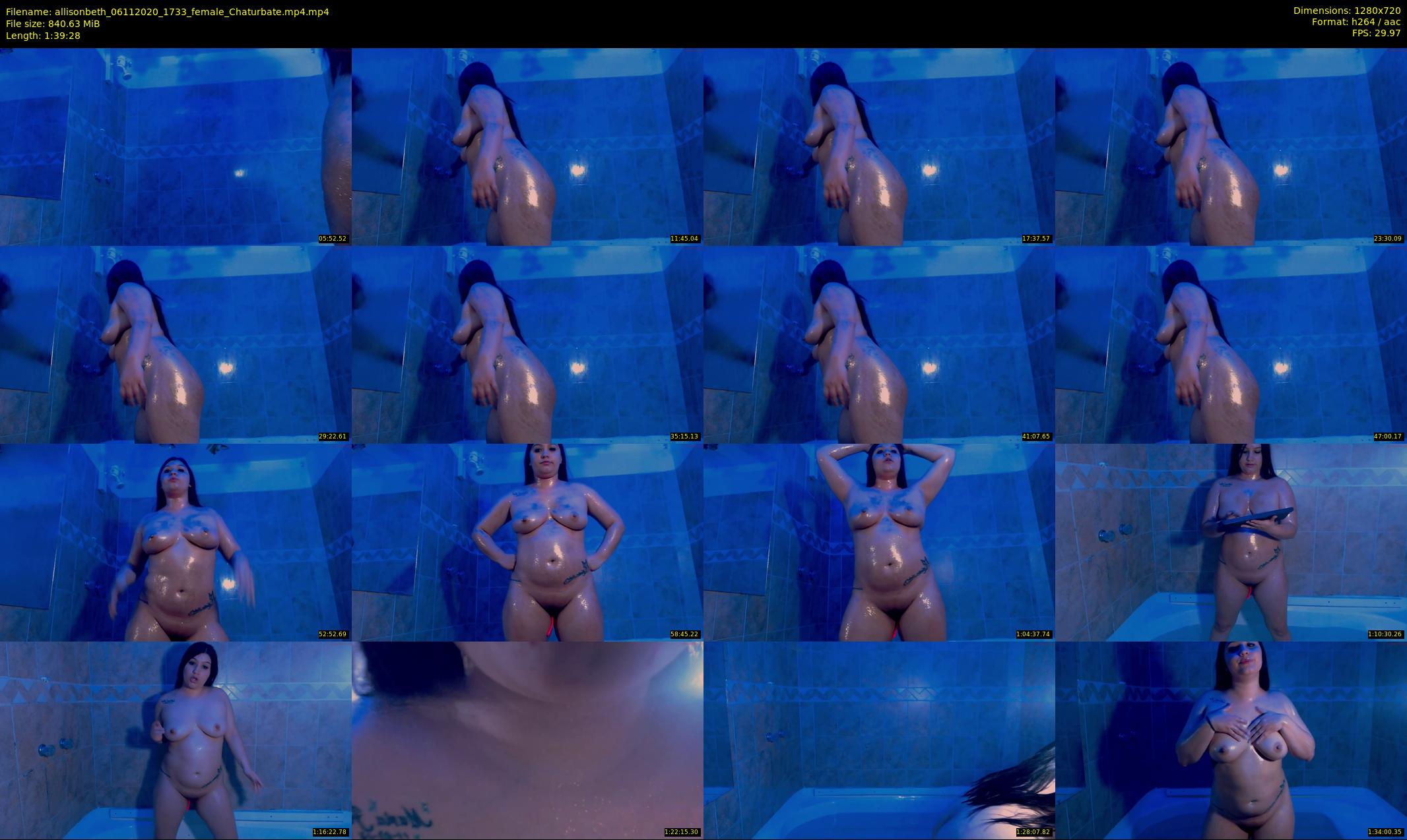 allisonbeth — 100 minute Chaturbate female cam show recording, 720p, Nov 6, 2020