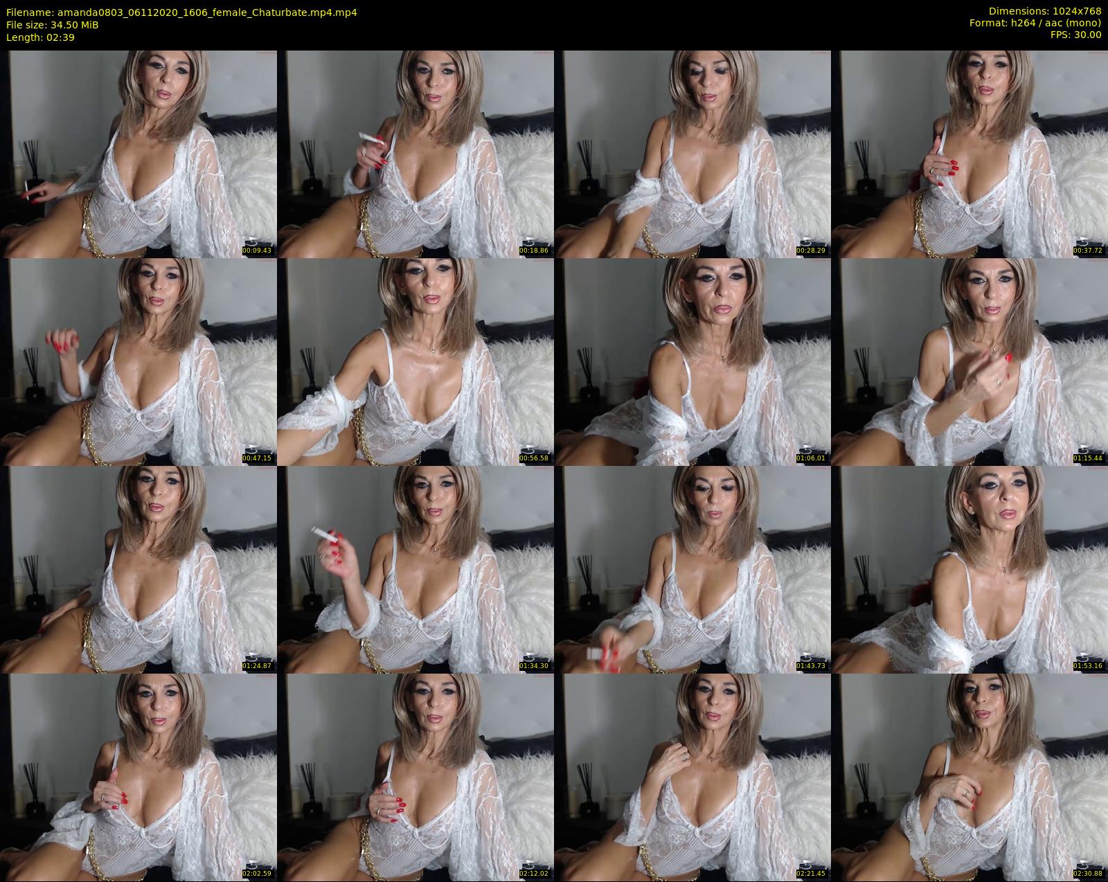 amanda0803 — 3 minute Chaturbate female cam show recording, 720p, Nov 6, 2020