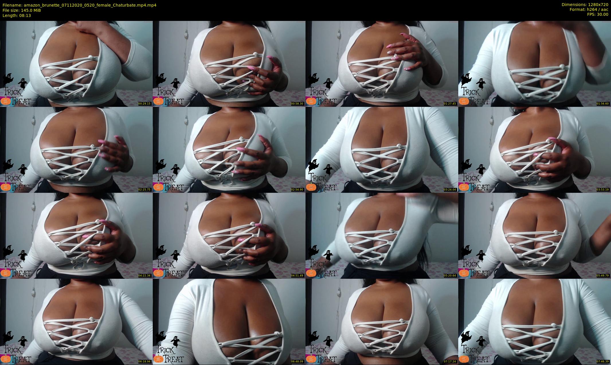 amazon_brunette — 9 minute Chaturbate female cam show recording, 720p, Nov 7, 2020