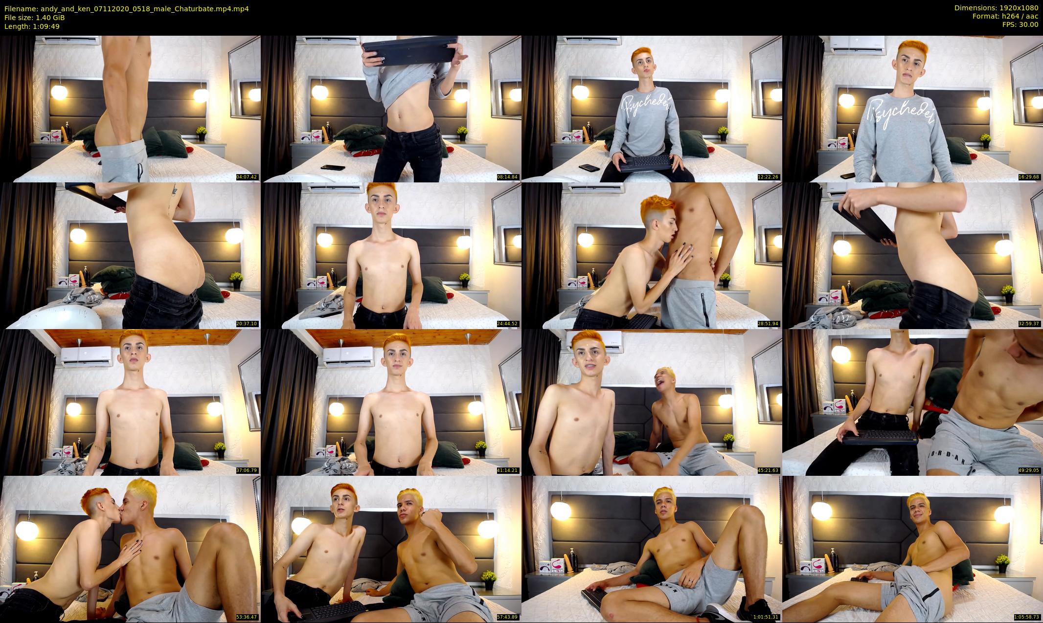 andy_and_ken — 70 minute Chaturbate male cam show recording, 1080p, Nov 7, 2020