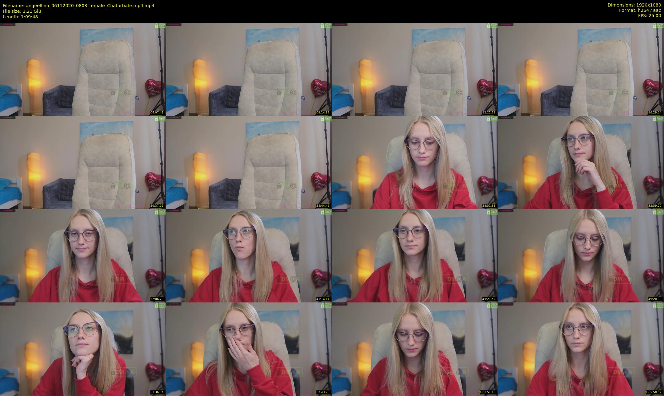 angeellina — 70 minute Chaturbate female cam show recording, 1080p, Nov 6, 2020