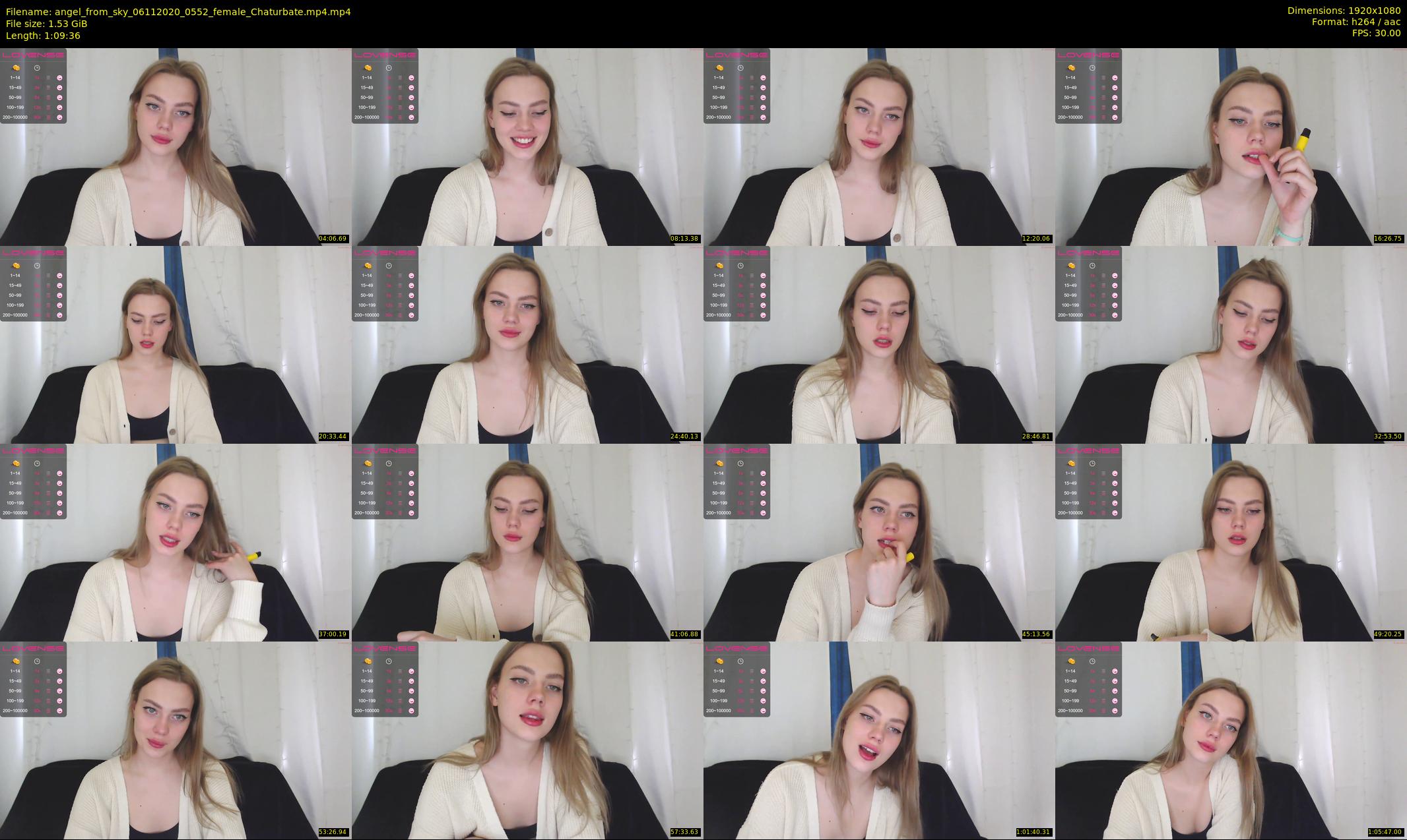 angel_from_sky — 70 minute Chaturbate female cam show recording, 1080p, Nov 6, 2020