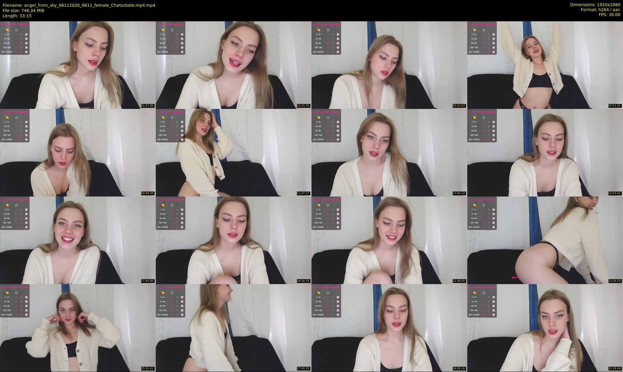 angel_from_sky — 34 minute Chaturbate female cam show recording, 1080p, Nov 6, 2020