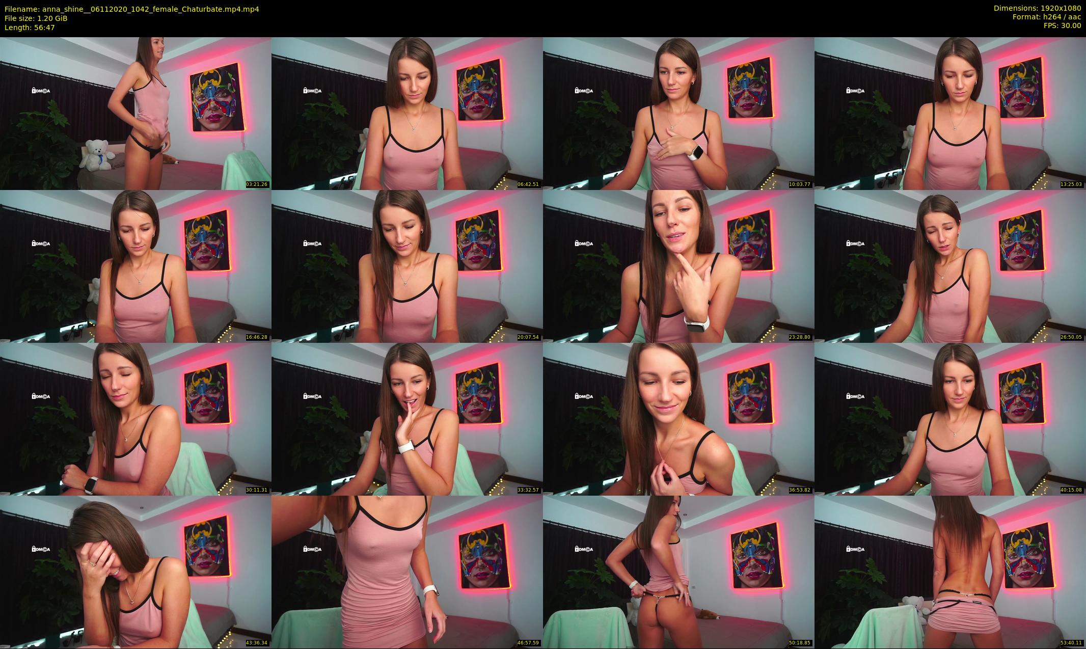 anna_shine_ — 57 minute Chaturbate female cam show recording, 1080p, Nov 6, 2020