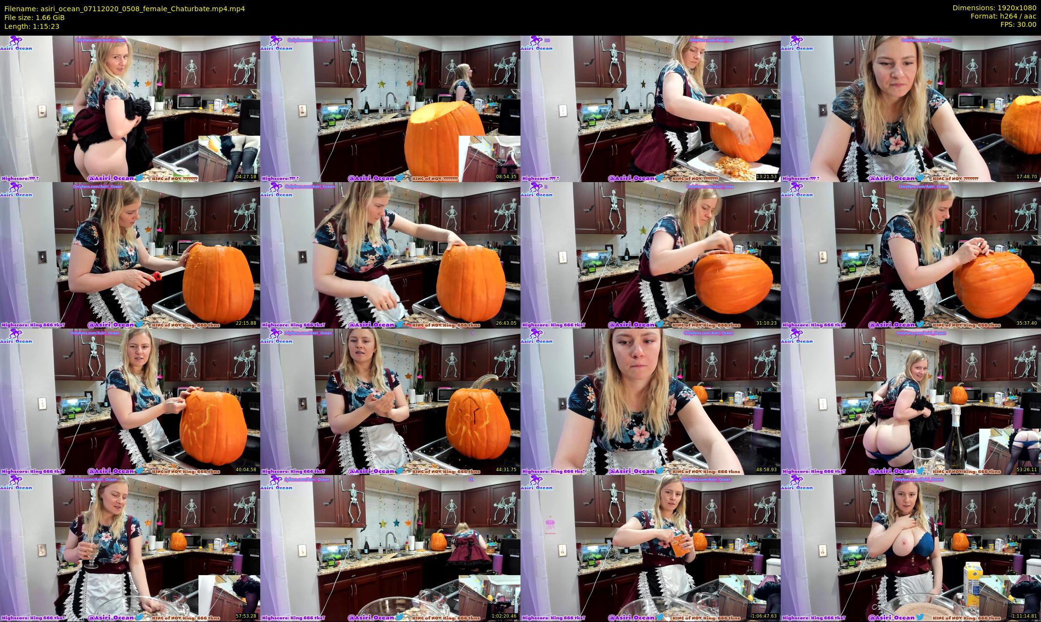 asiri_ocean — 76 minute Chaturbate female cam show recording, 1080p, Nov 7, 2020