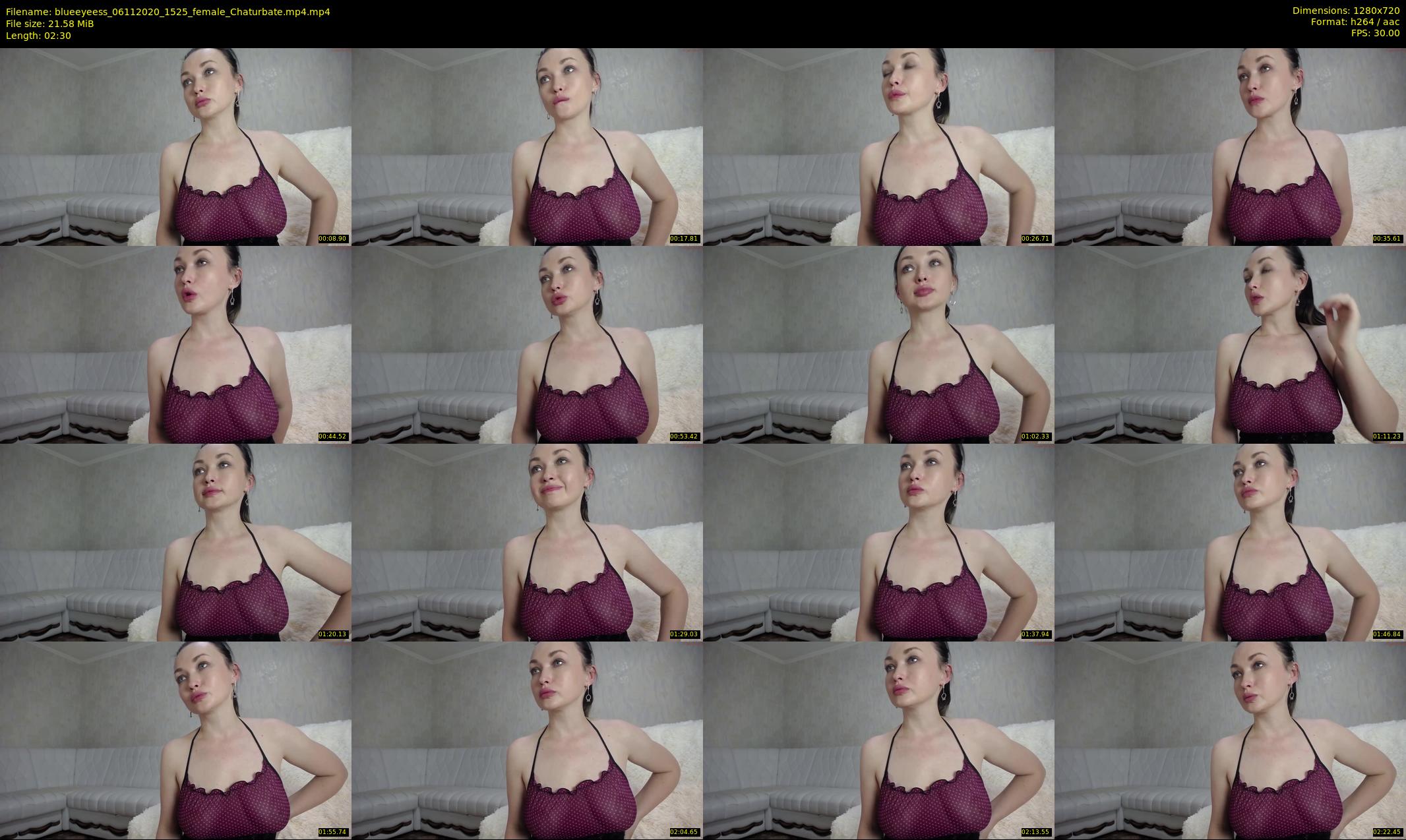 blueeyeess — 3 minute Chaturbate female cam show recording, 720p, Nov 6, 2020