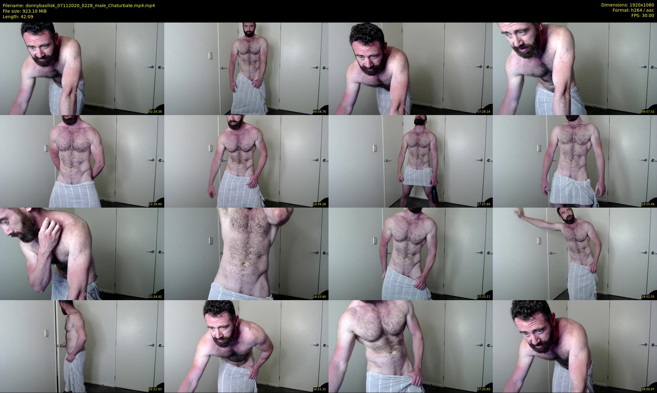 donnybasilisk — 43 minute Chaturbate male cam show recording, 1080p, Nov 7, 2020