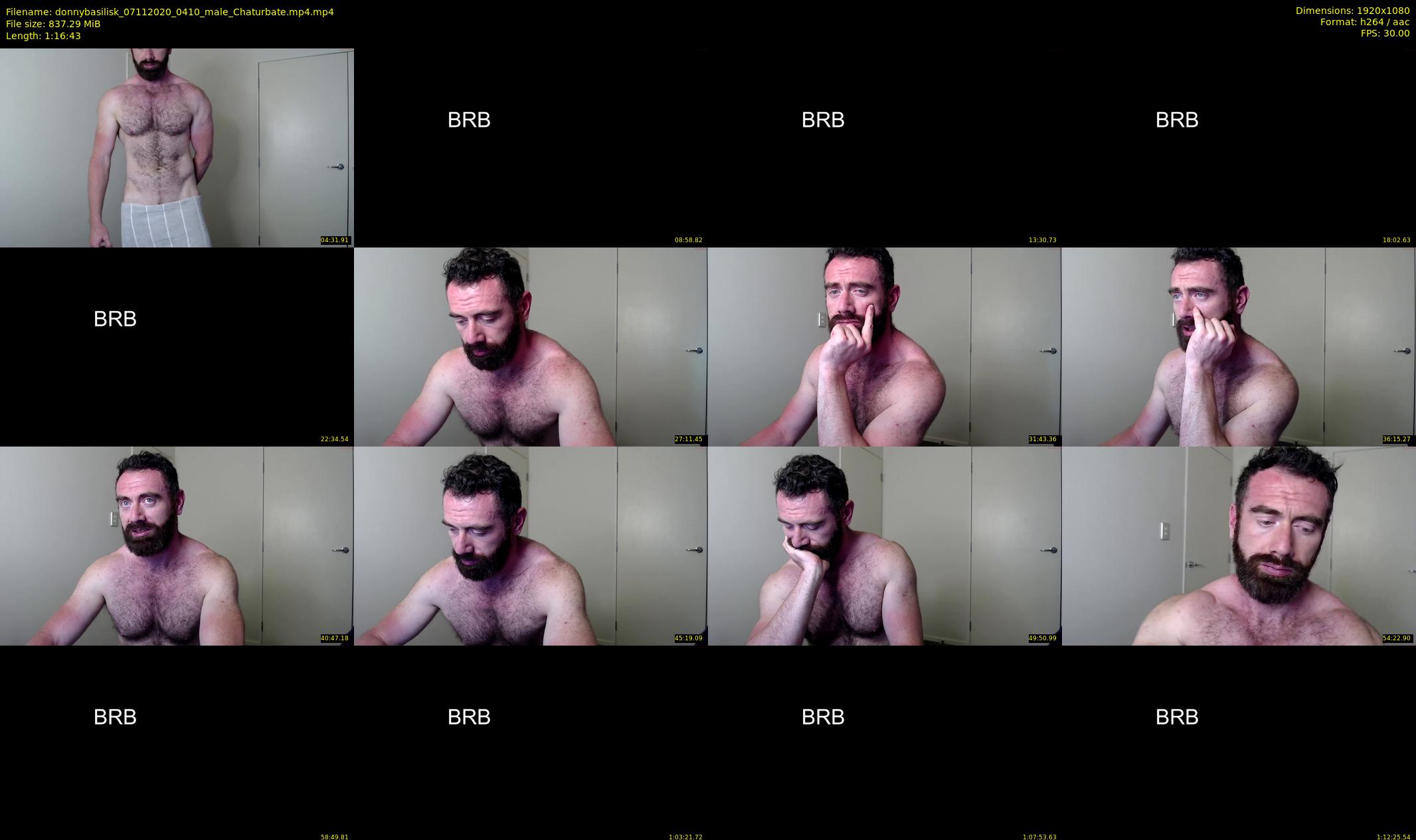 donnybasilisk — 77 minute Chaturbate male cam show recording, 1080p, Nov 7, 2020