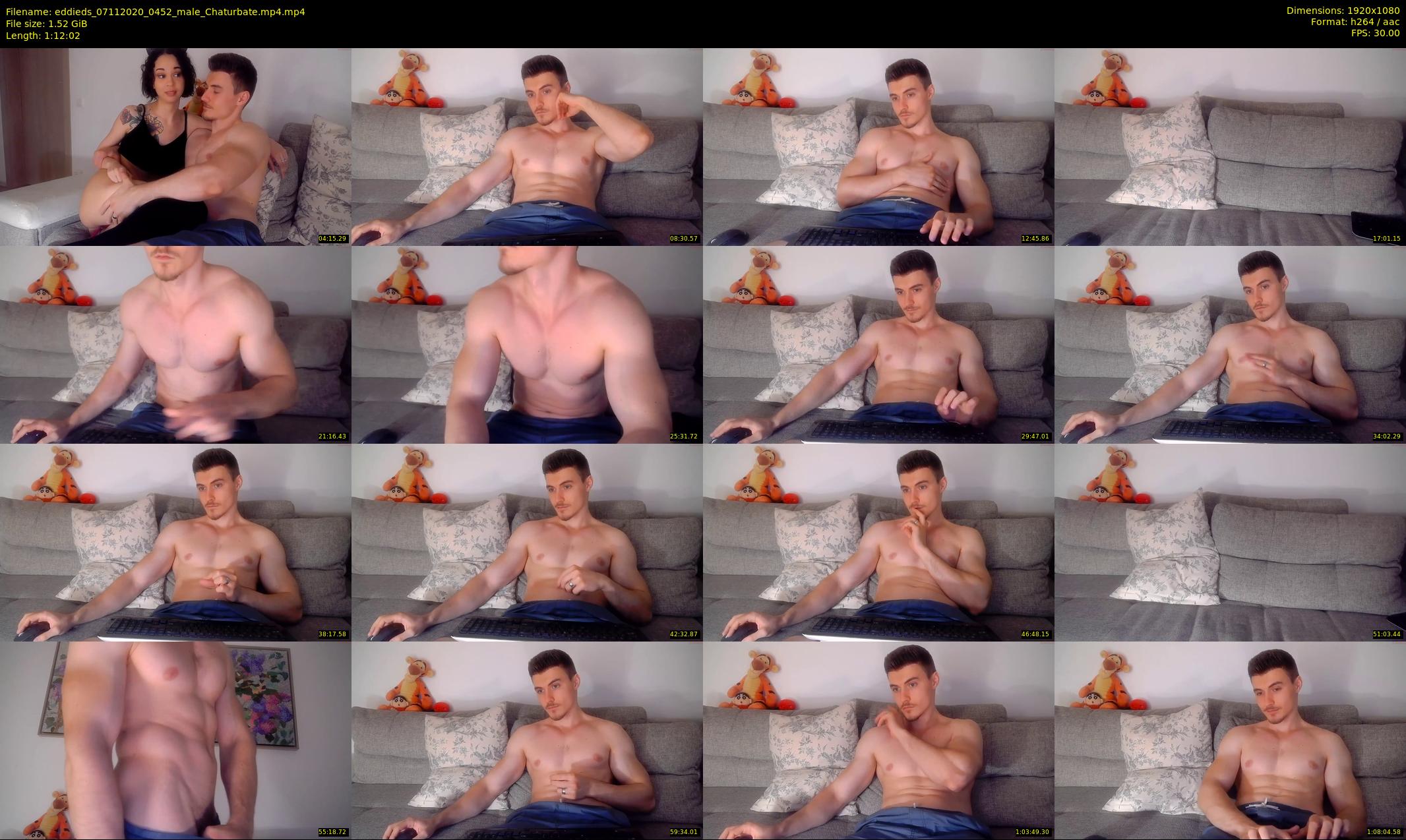 eddieds — 73 minute Chaturbate male cam show recording, 1080p, Nov 7, 2020