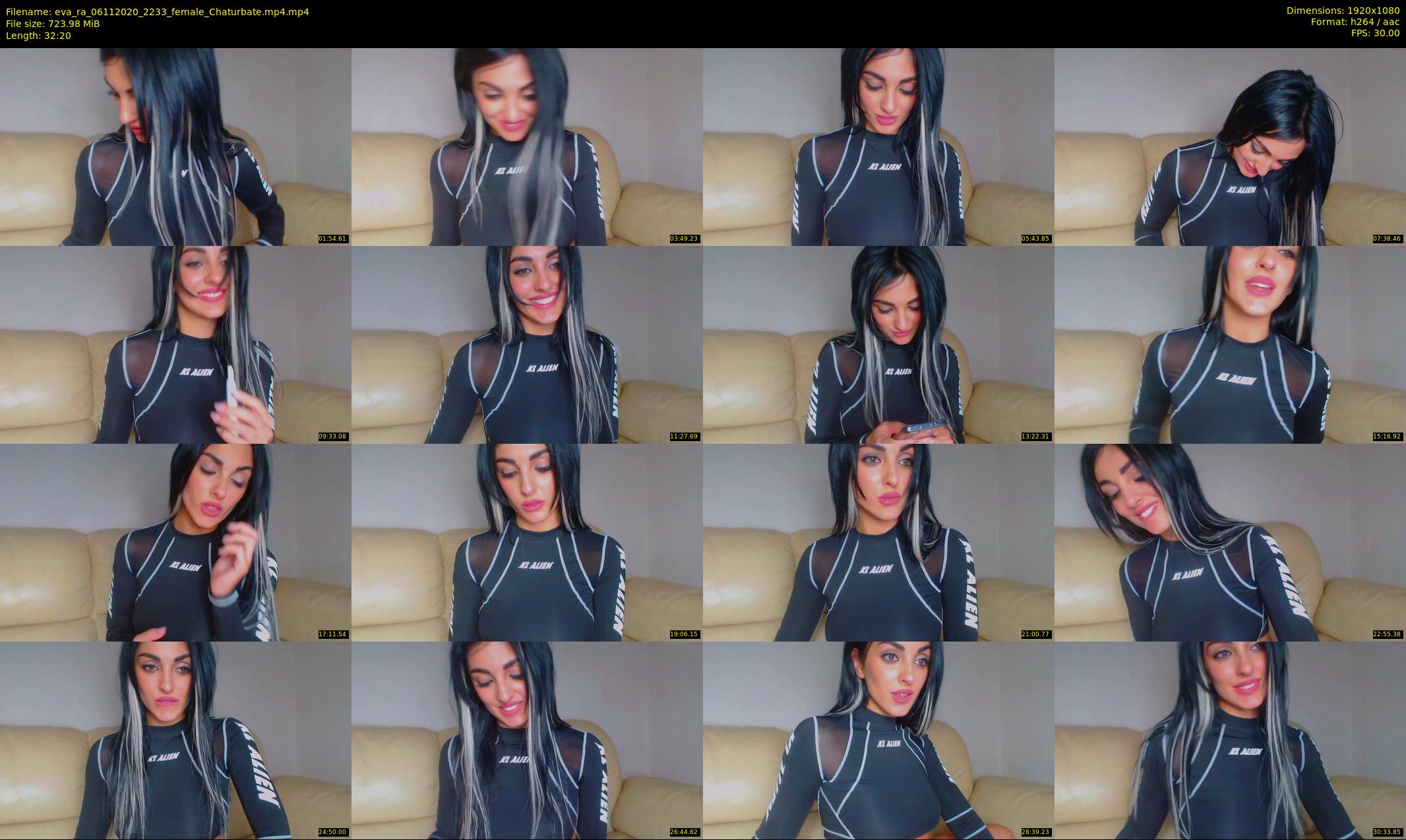 eva_ra — 33 minute Chaturbate female cam show recording, 1080p, Nov 6, 2020