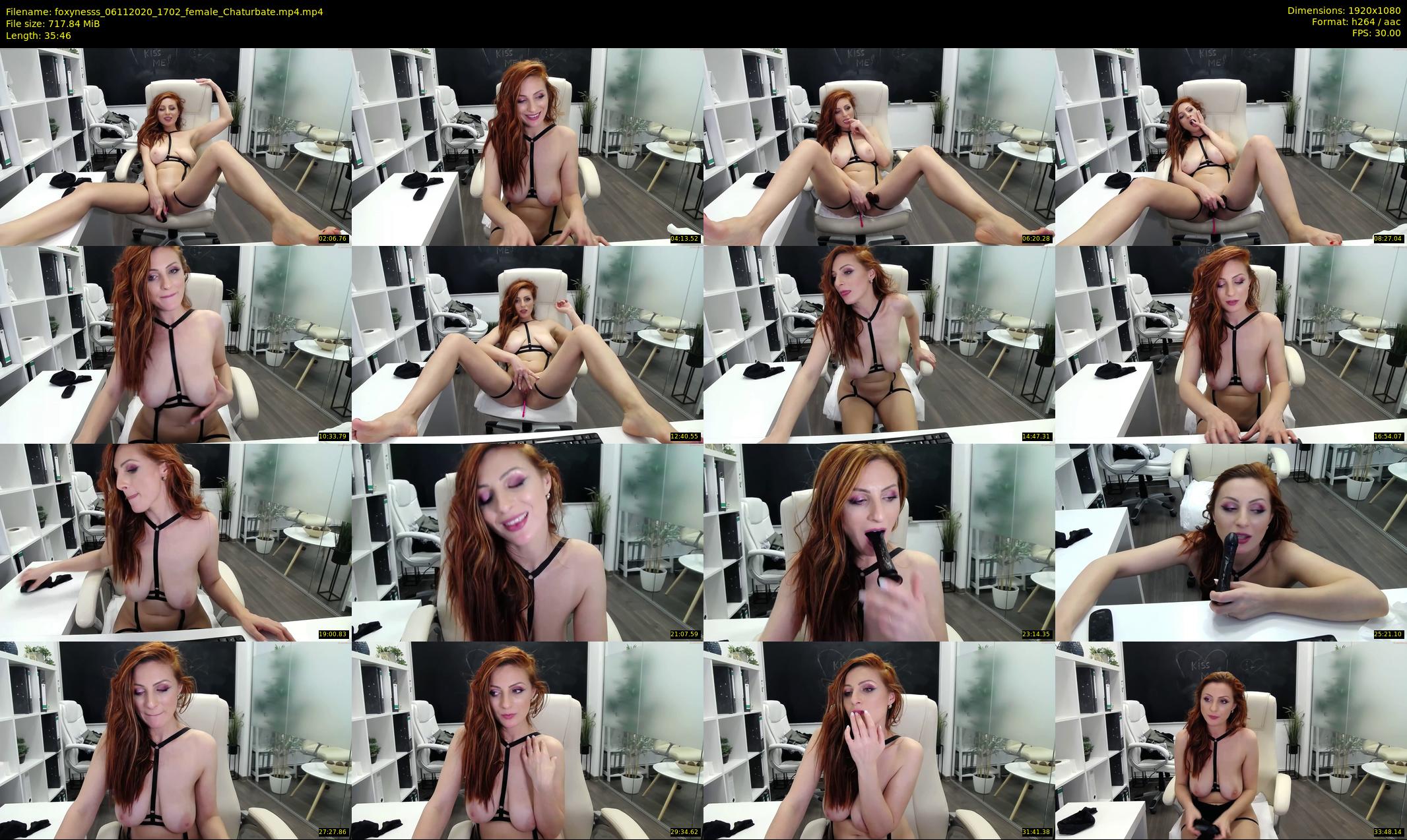 foxynesss — 36 minute Chaturbate female cam show recording, 1080p, Nov 6, 2020