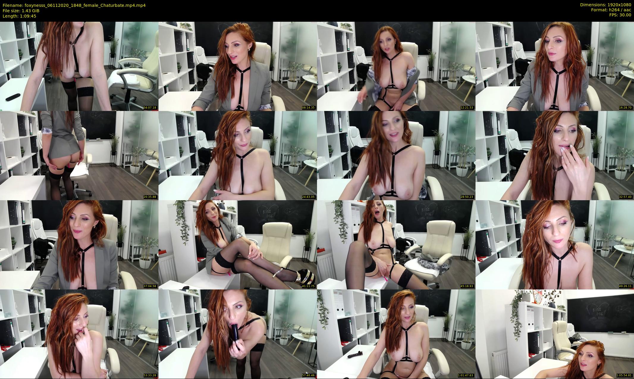 foxynesss — 70 minute Chaturbate female cam show recording, 1080p, Nov 6, 2020