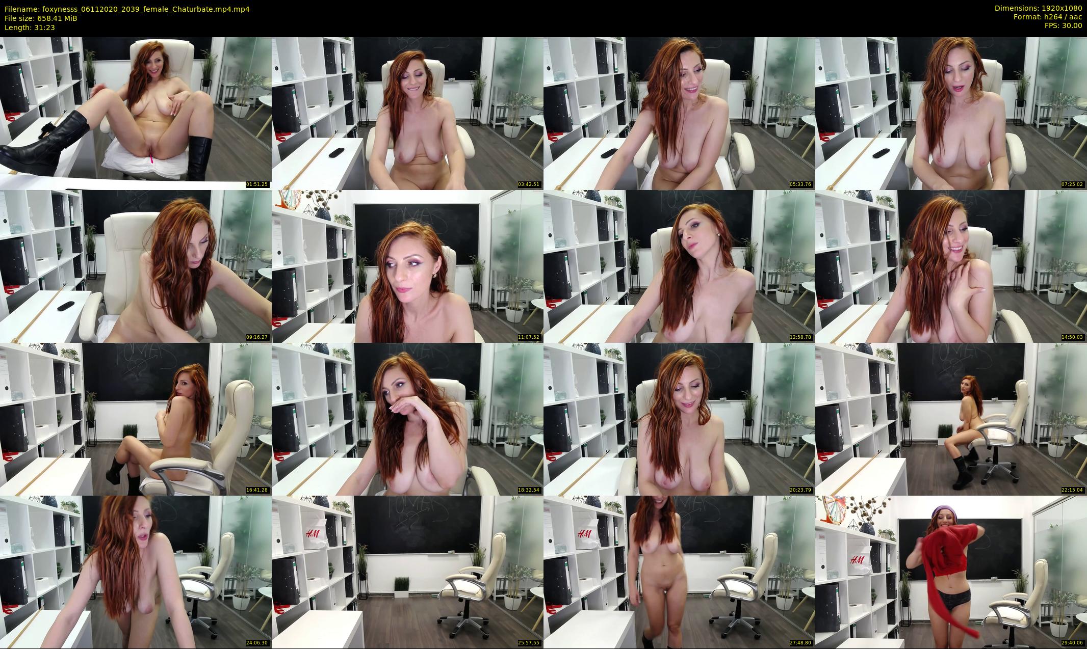 foxynesss — 32 minute Chaturbate female cam show recording, 1080p, Nov 6, 2020