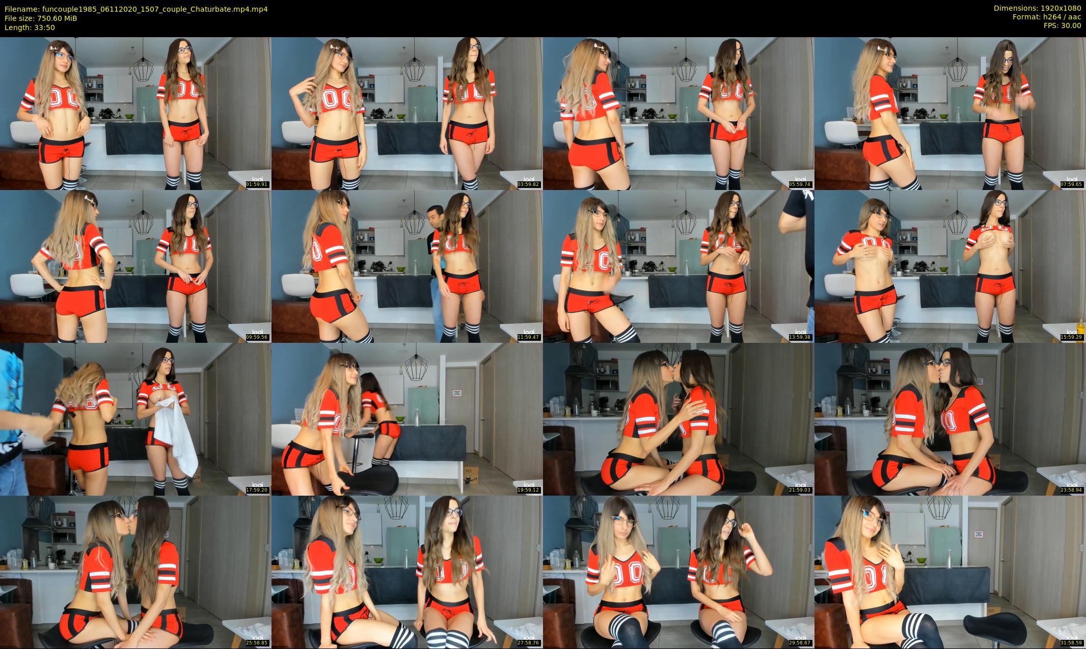 funcouple1985 — 34 minute Chaturbate couple cam show recording, 1080p, Nov 6, 2020