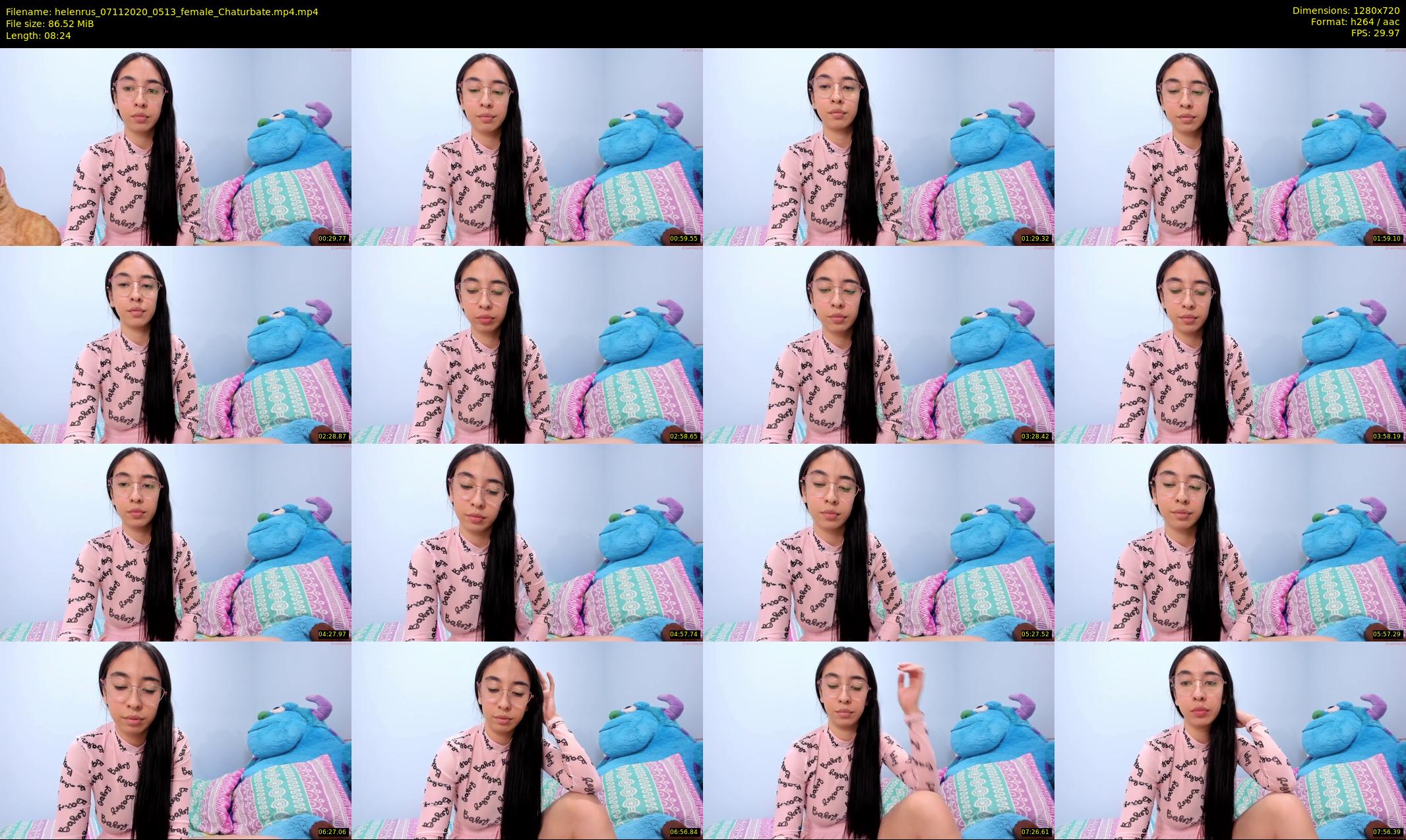helenrus — 9 minute Chaturbate female cam show recording, 720p, Nov 7, 2020
