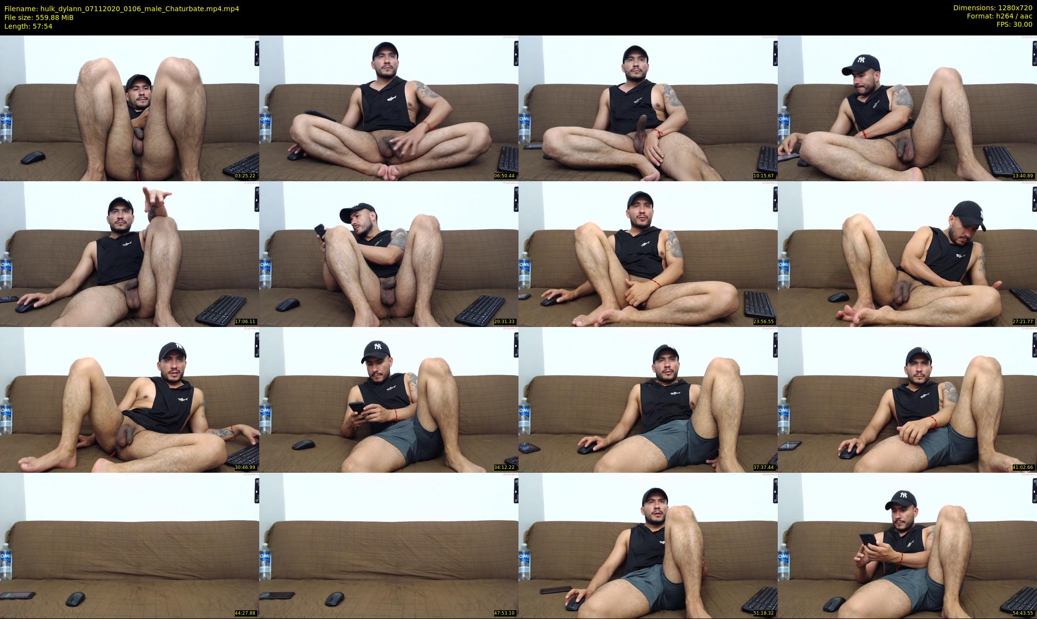 hulk_dylann — 58 minute Chaturbate male cam show recording, 720p, Nov 7, 2020