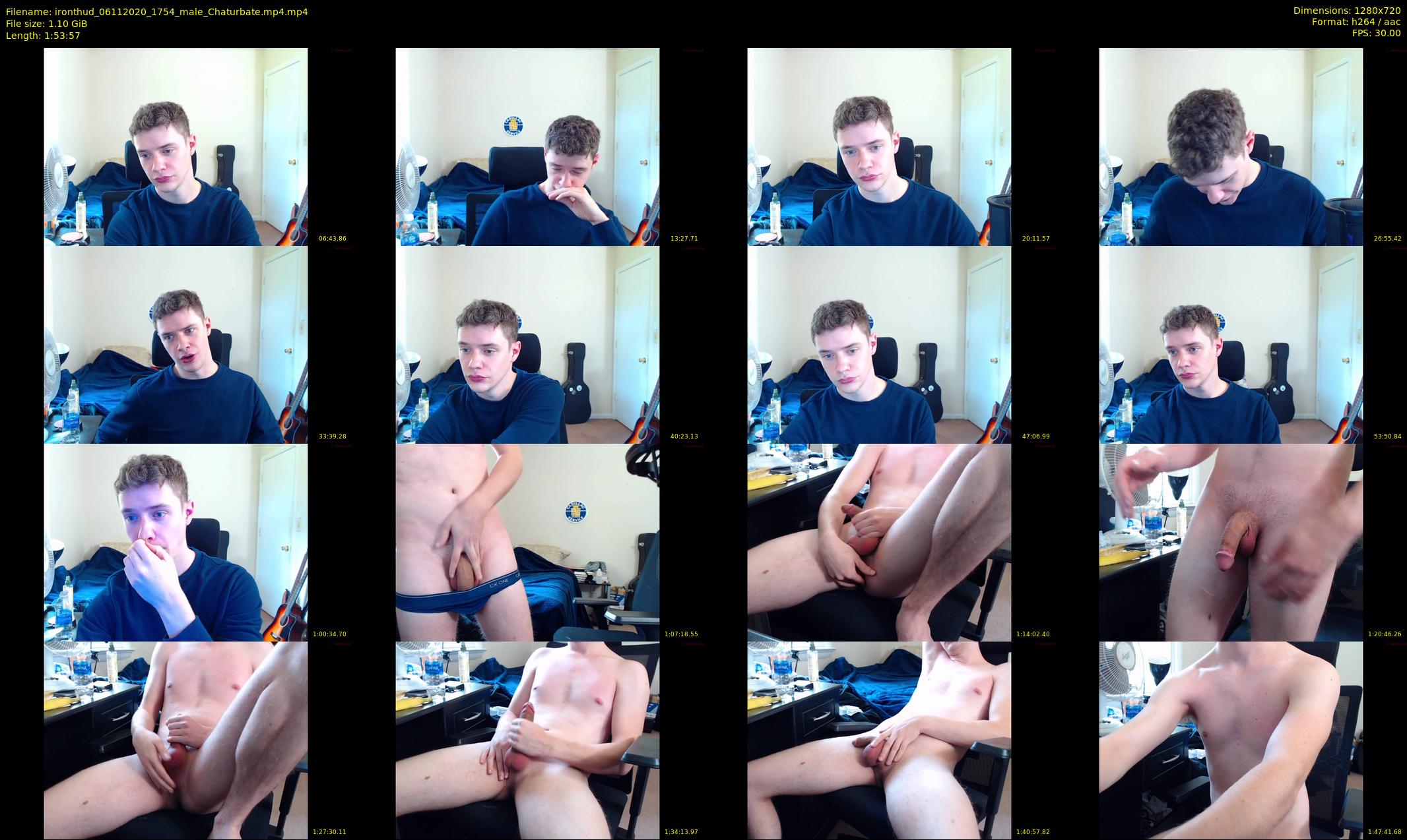 ironthud — 114 minute Chaturbate male cam show recording, 720p, Nov 6, 2020
