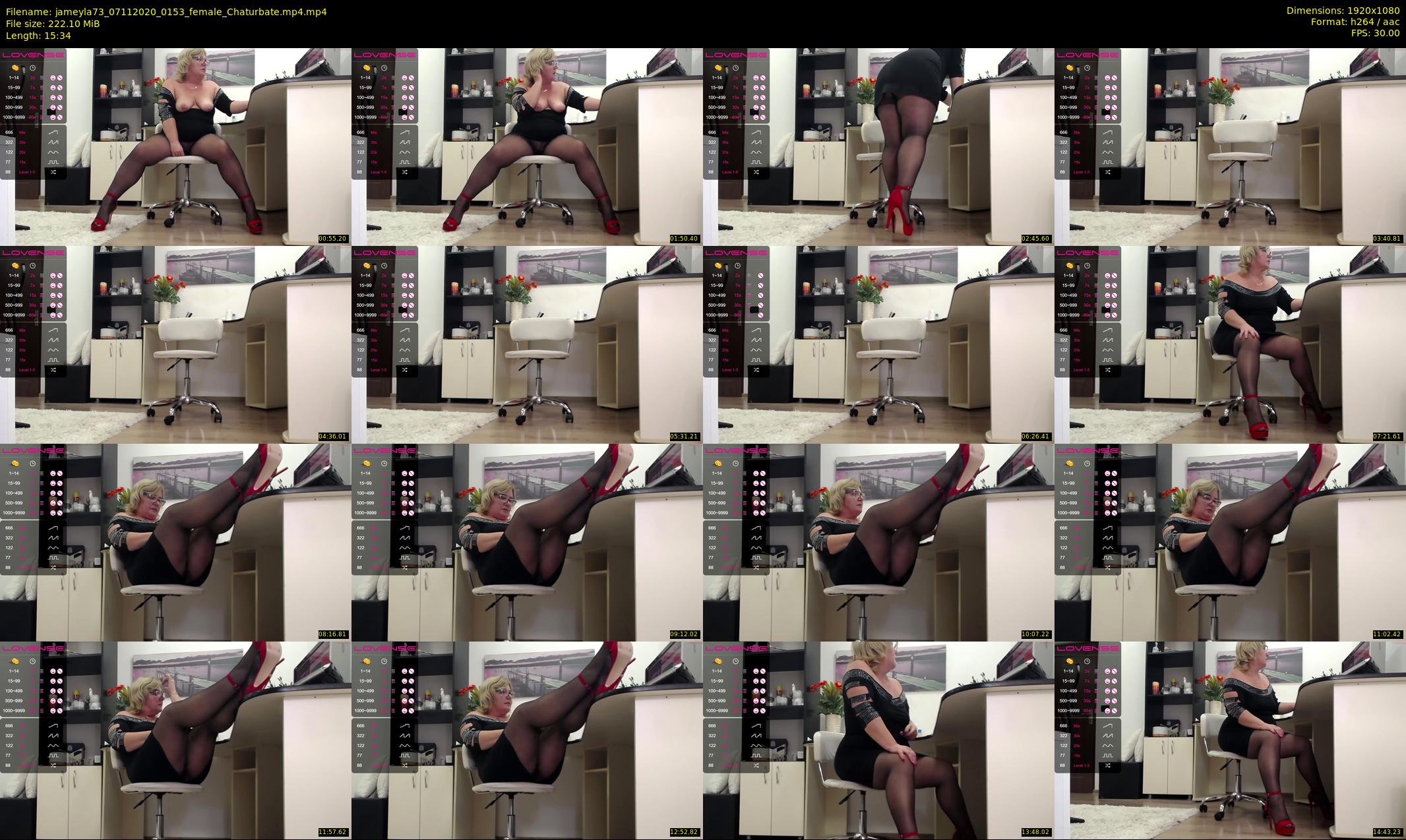 jameyla73 — 16 minute Chaturbate female cam show recording, 1080p, Nov 7, 2020