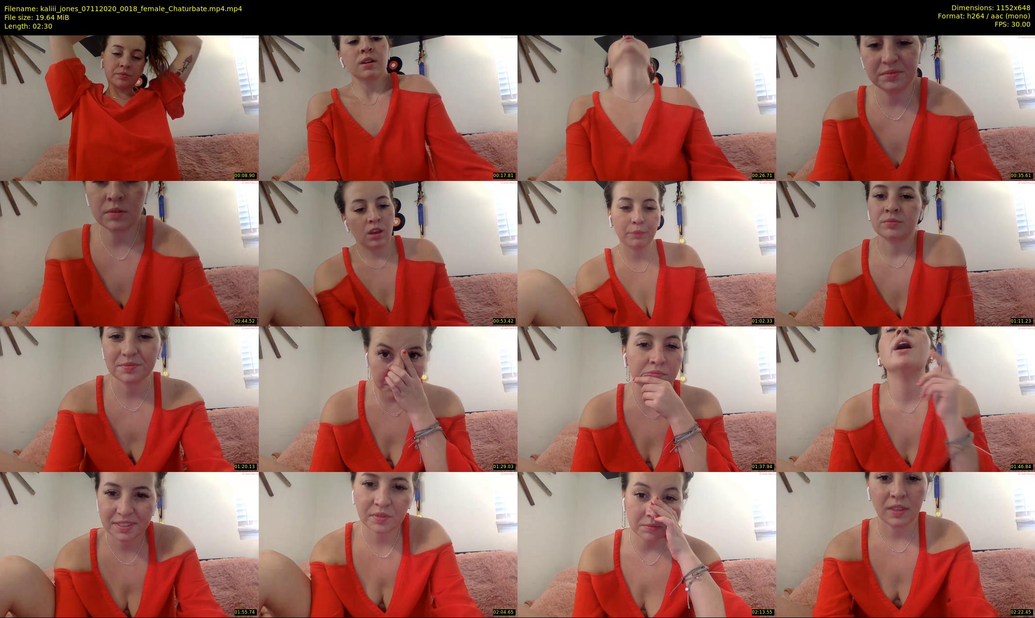 kaliii_jones — 3 minute Chaturbate female cam show recording, 480p, Nov 7, 2020