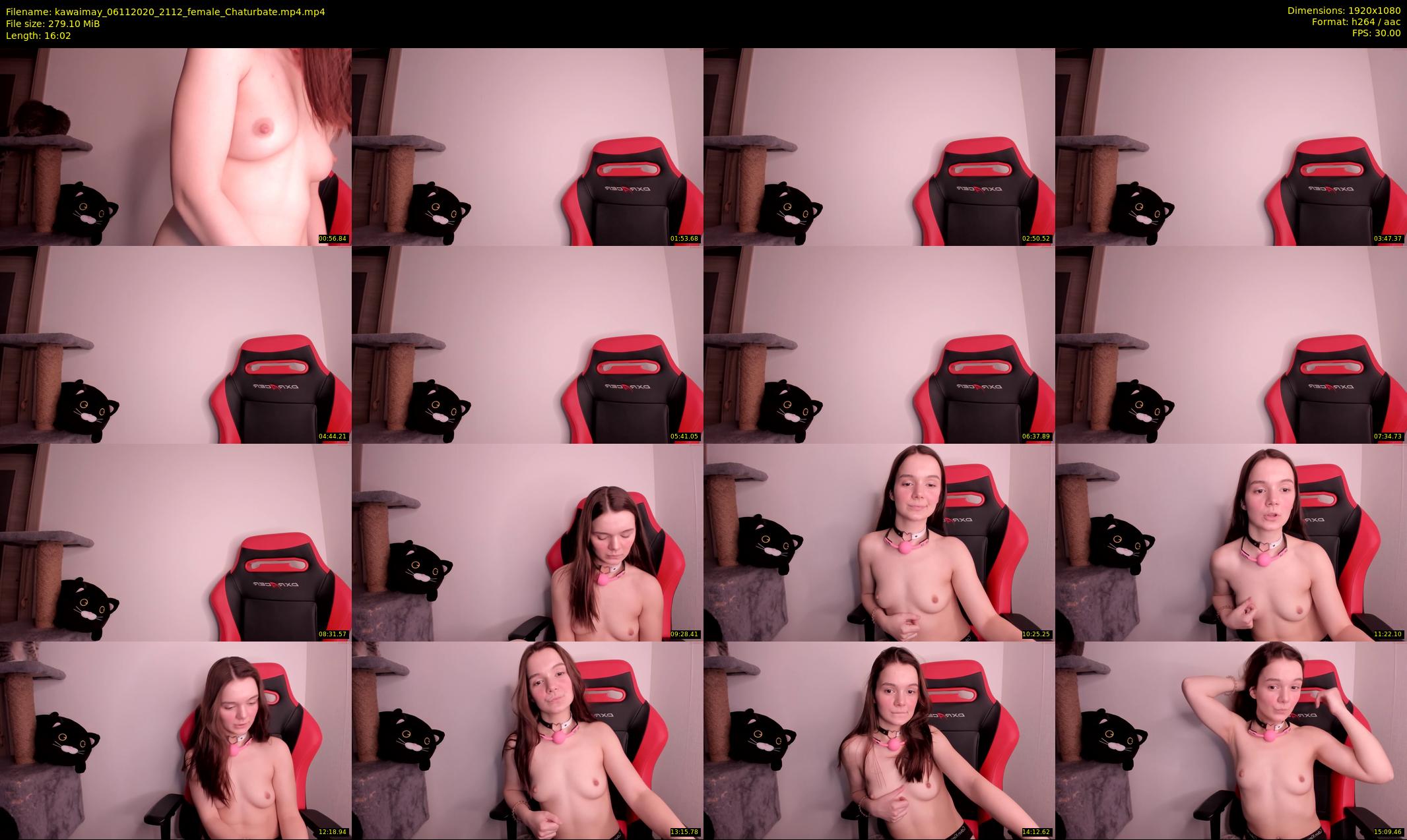 kawaimay — 17 minute Chaturbate female cam show recording, 1080p, Nov 6, 2020