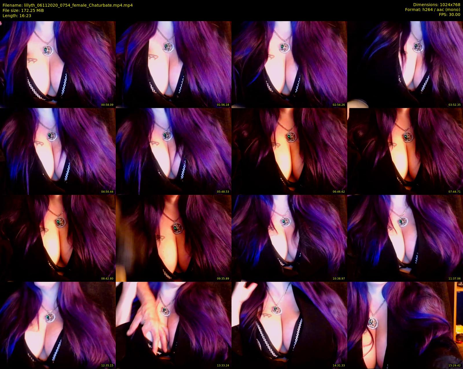 lillyth — 17 minute Chaturbate female cam show recording, 720p, Nov 6, 2020