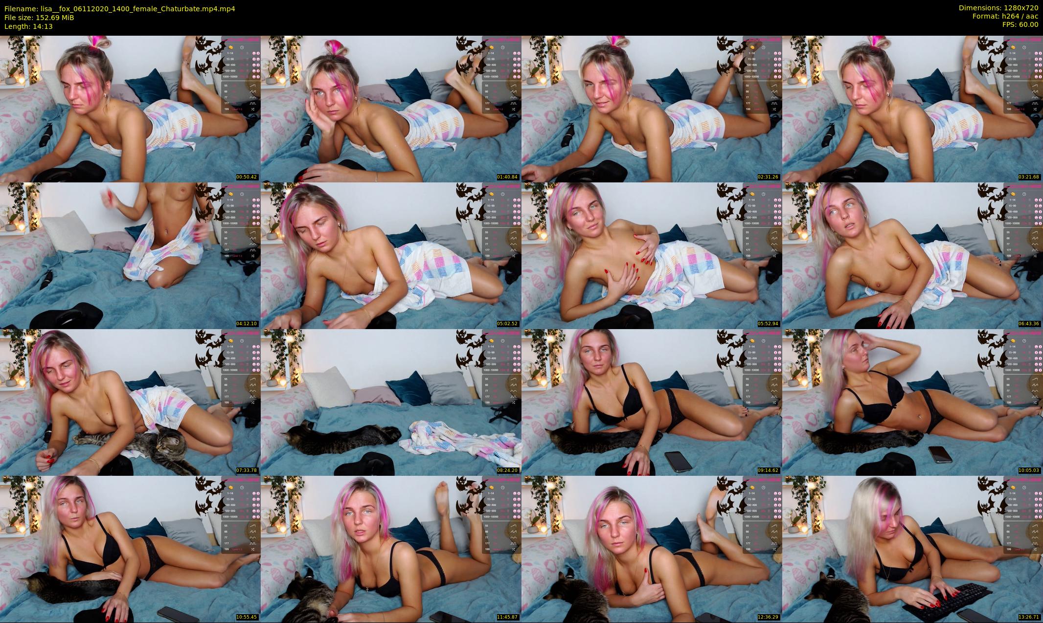lisa__fox — 15 minute Chaturbate female cam show recording, 720p, Nov 6, 2020