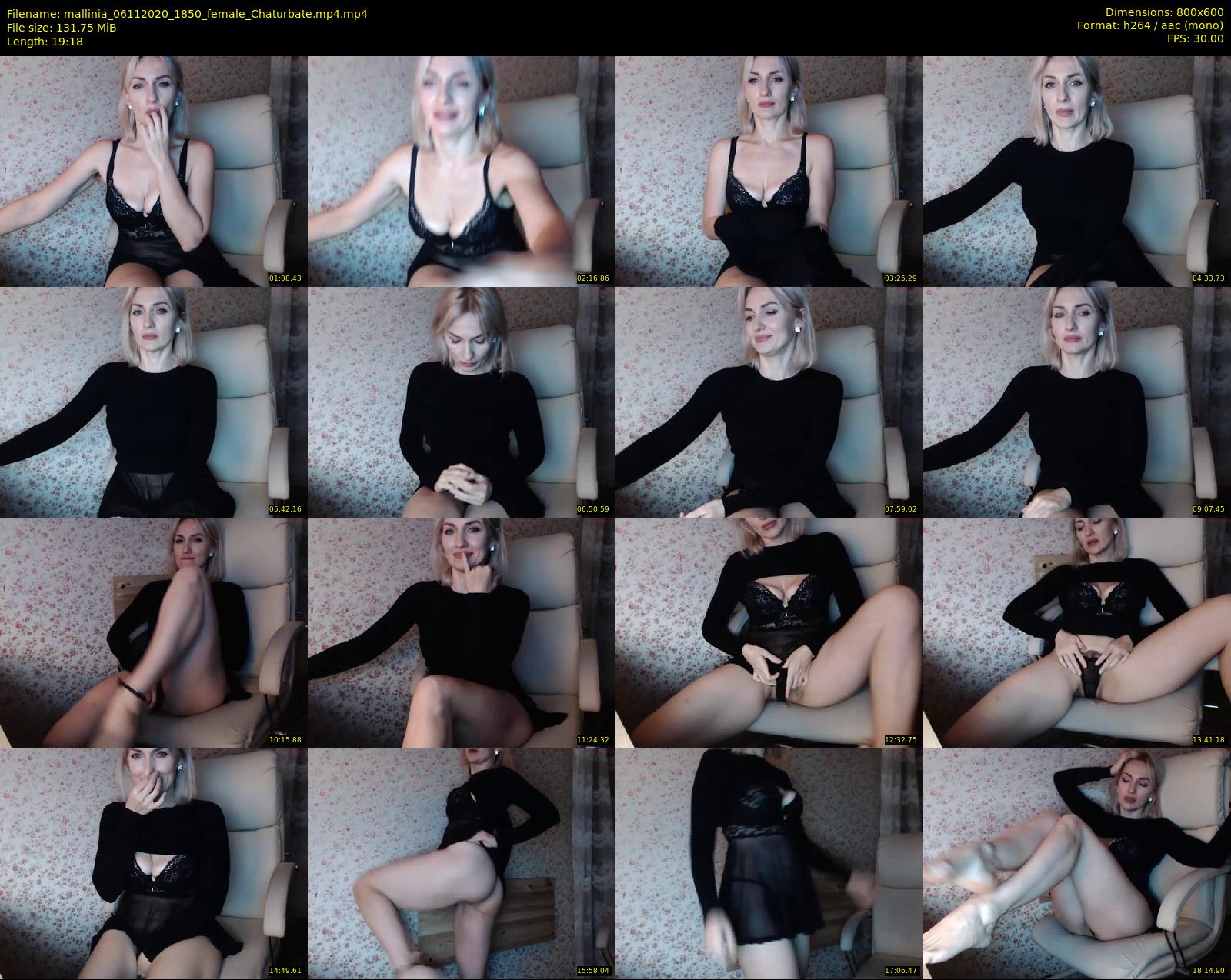 mallinia — 20 minute Chaturbate female cam show recording, 480p, Nov 6, 2020