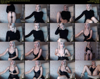 mallinia — 42 minute Chaturbate female cam show recording, 480p, Nov 6, 2020