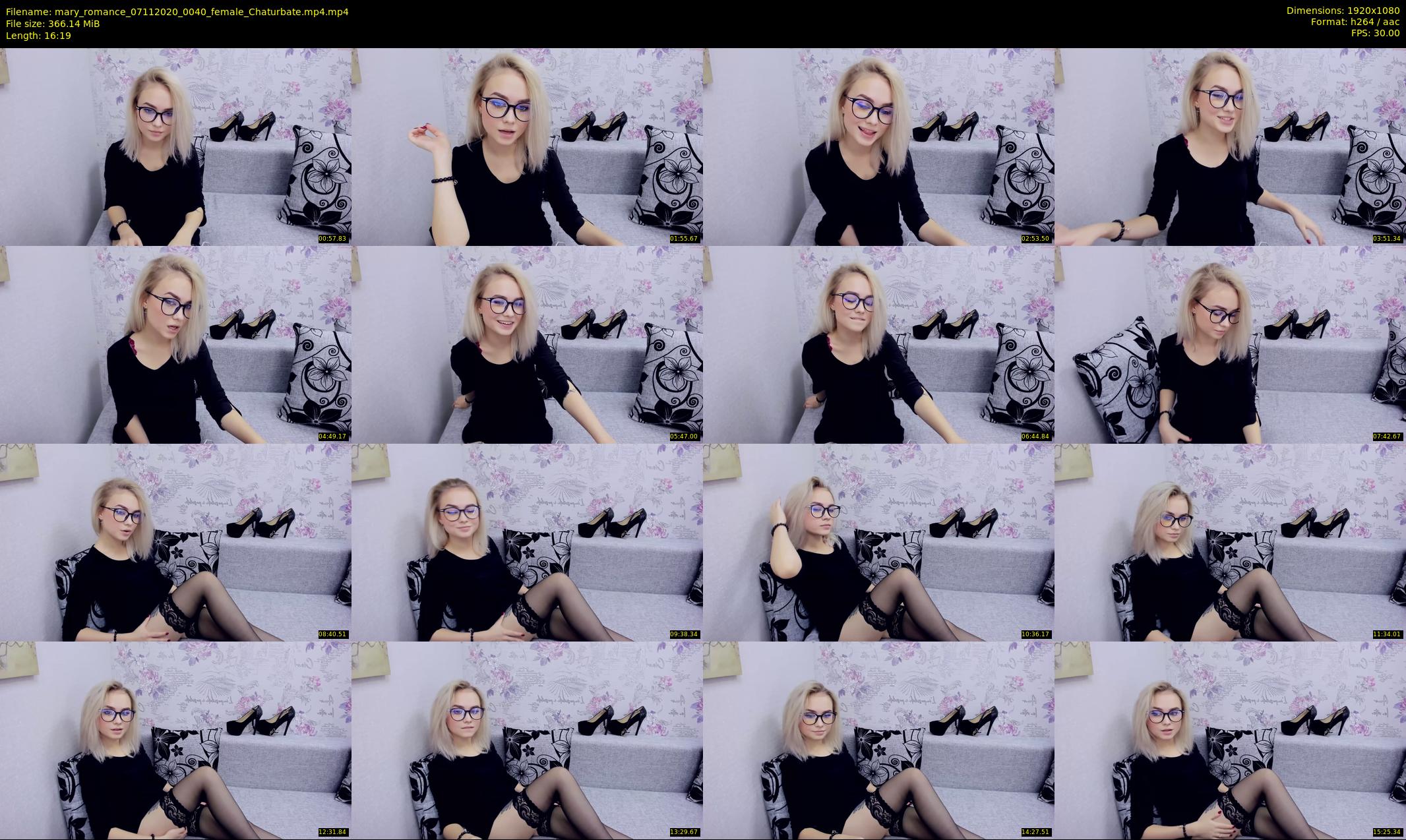 mary_romance — 17 minute Chaturbate female cam show recording, 1080p, Nov 7, 2020