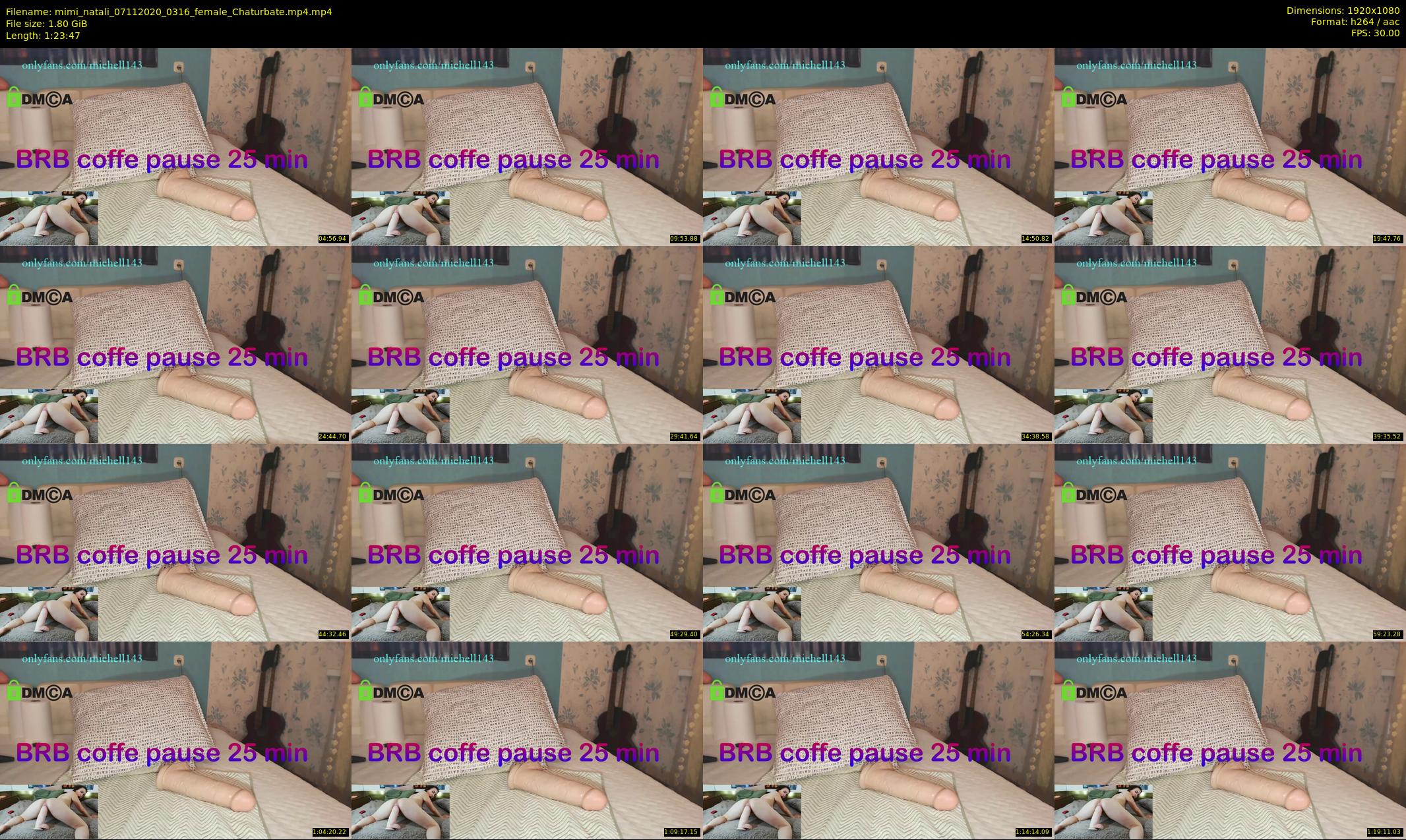 mimi_natali — 84 minute Chaturbate female cam show recording, 1080p, Nov 7, 2020