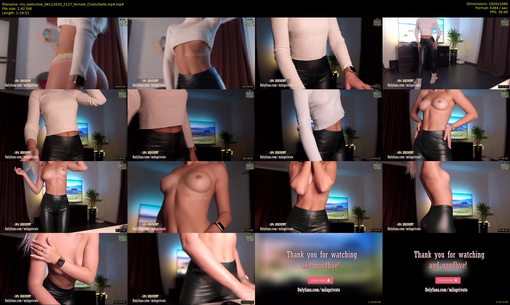 ms_seductive — 80 minute Chaturbate female cam show recording, 1080p, Nov 6, 2020