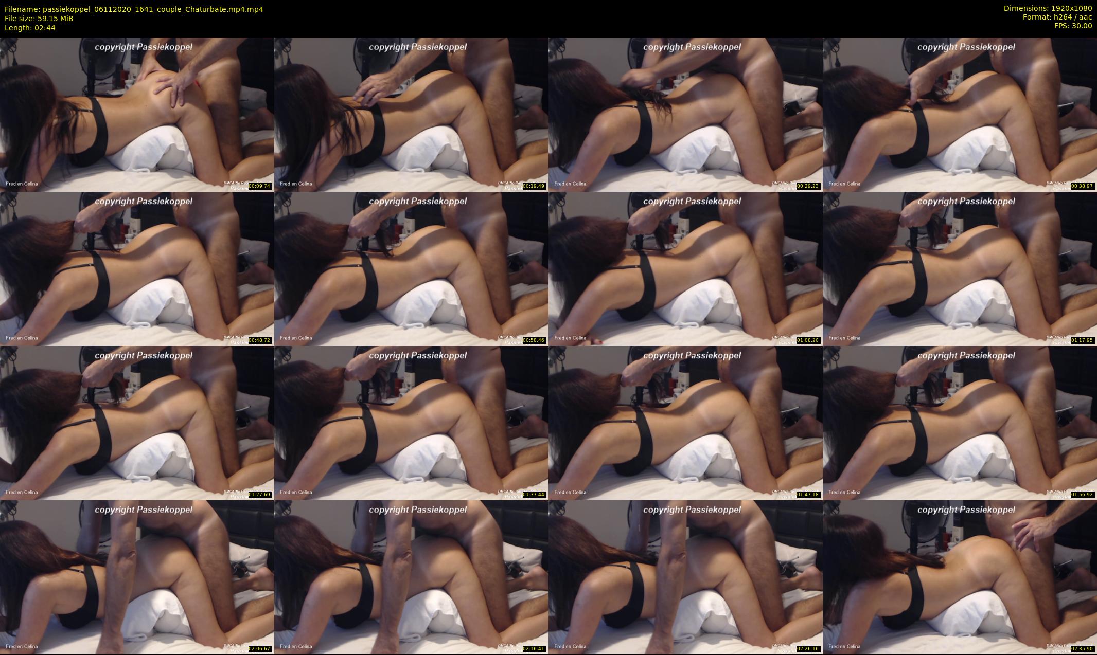 passiekoppel — 3 minute Chaturbate couple cam show recording, 1080p, Nov 6, 2020