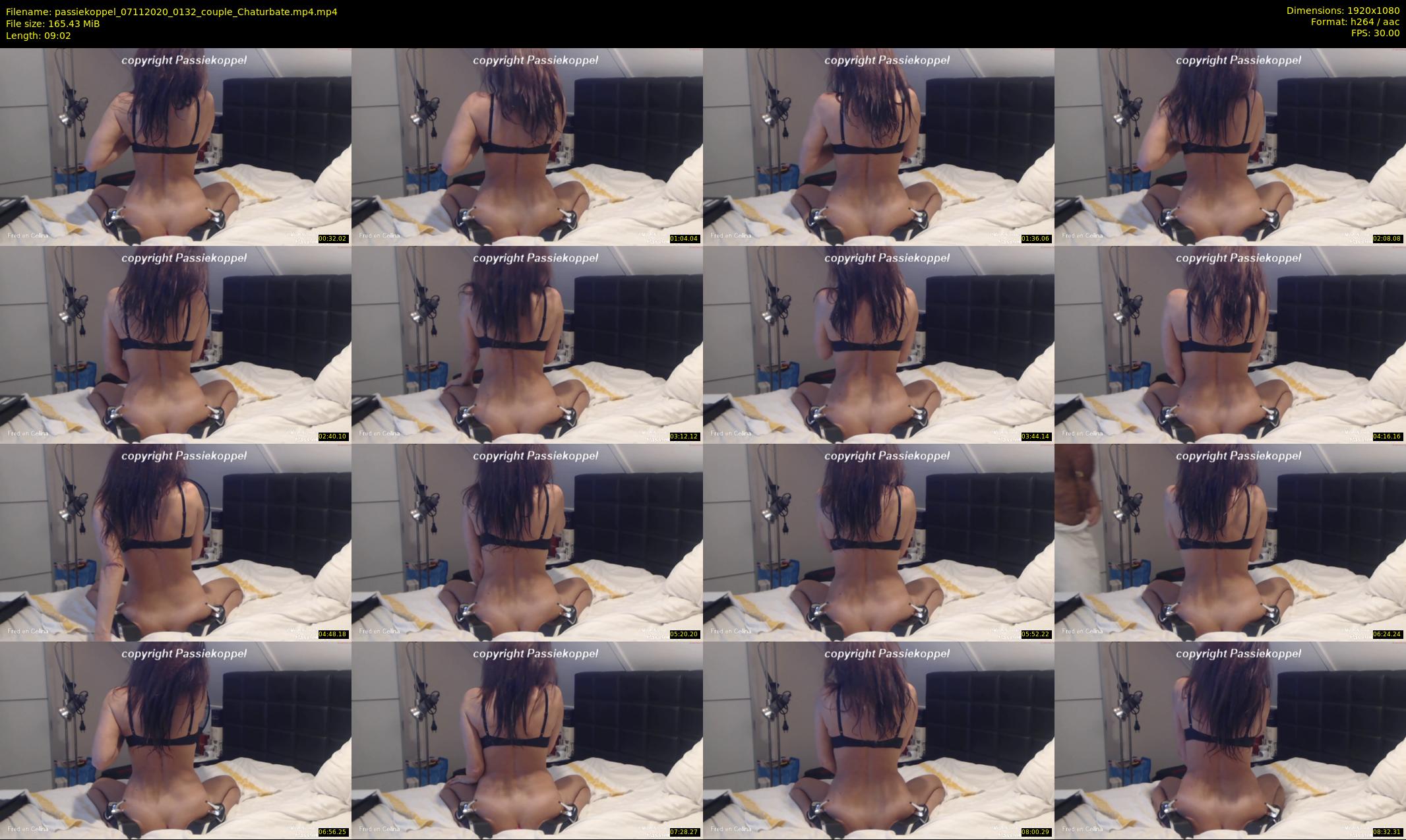 passiekoppel — 10 minute Chaturbate couple cam show recording, 1080p, Nov 7, 2020